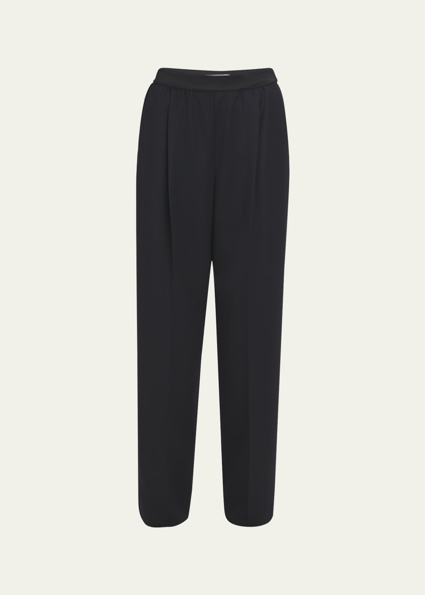 Agnona Light Wool Jane Straight Leg Pants Image 1 of 5
