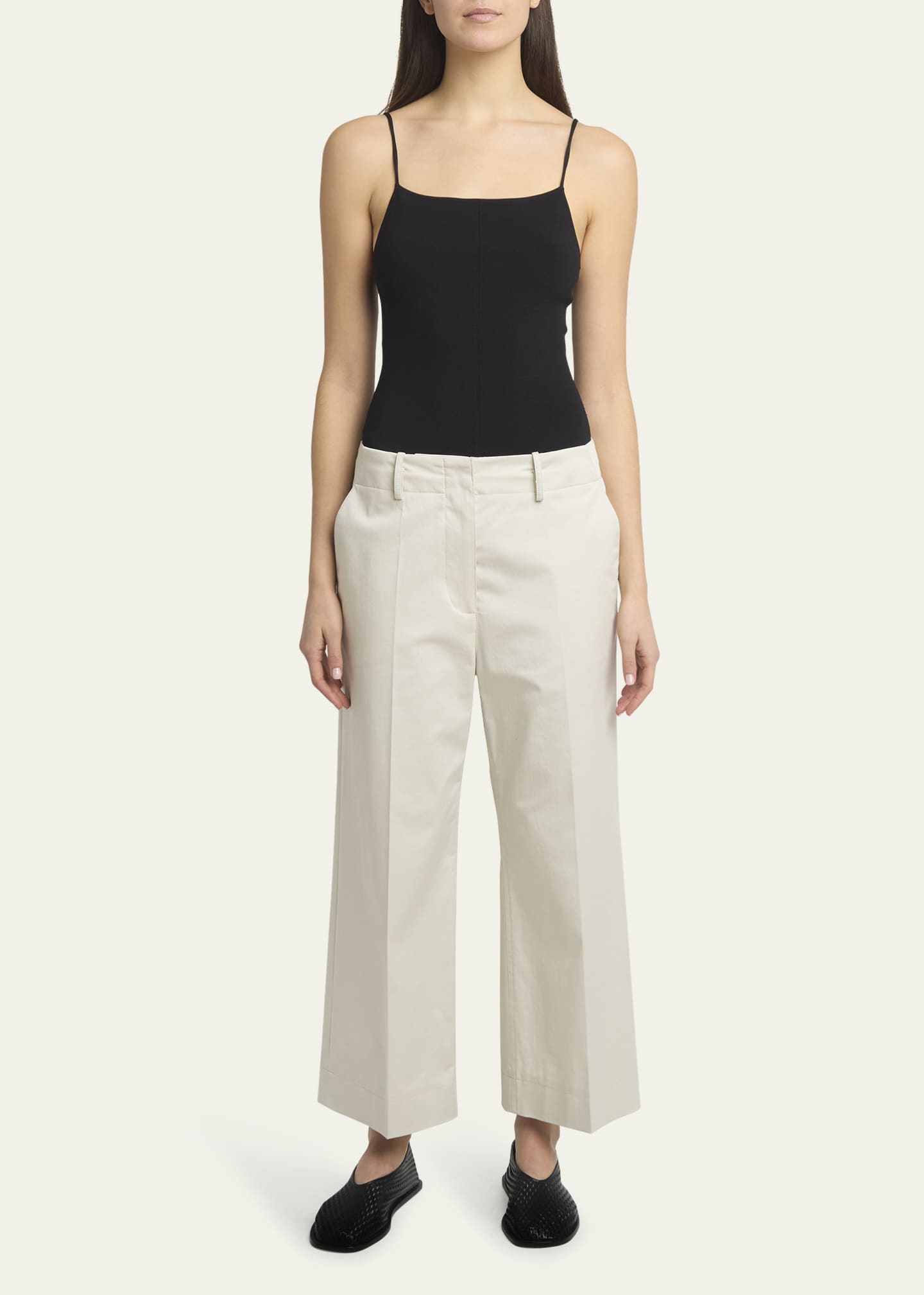 Proenza Schouler Serena Silk-Blend Knit Bodysuit Image 2 of 5