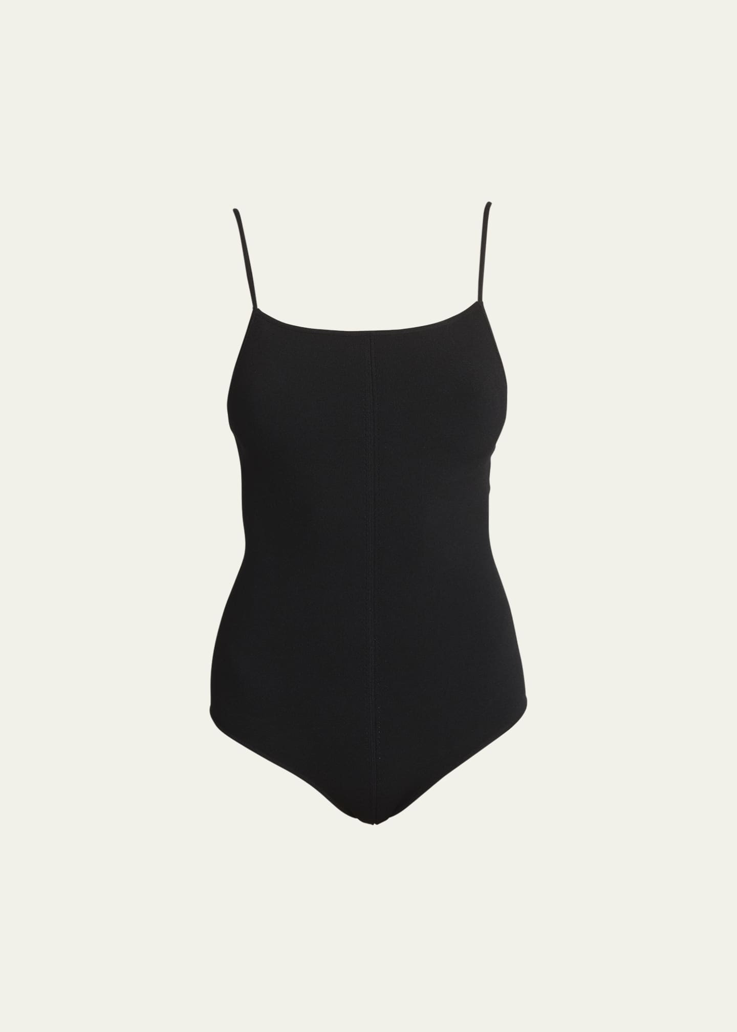 Proenza Schouler Serena Silk-Blend Knit Bodysuit Image 1 of 5