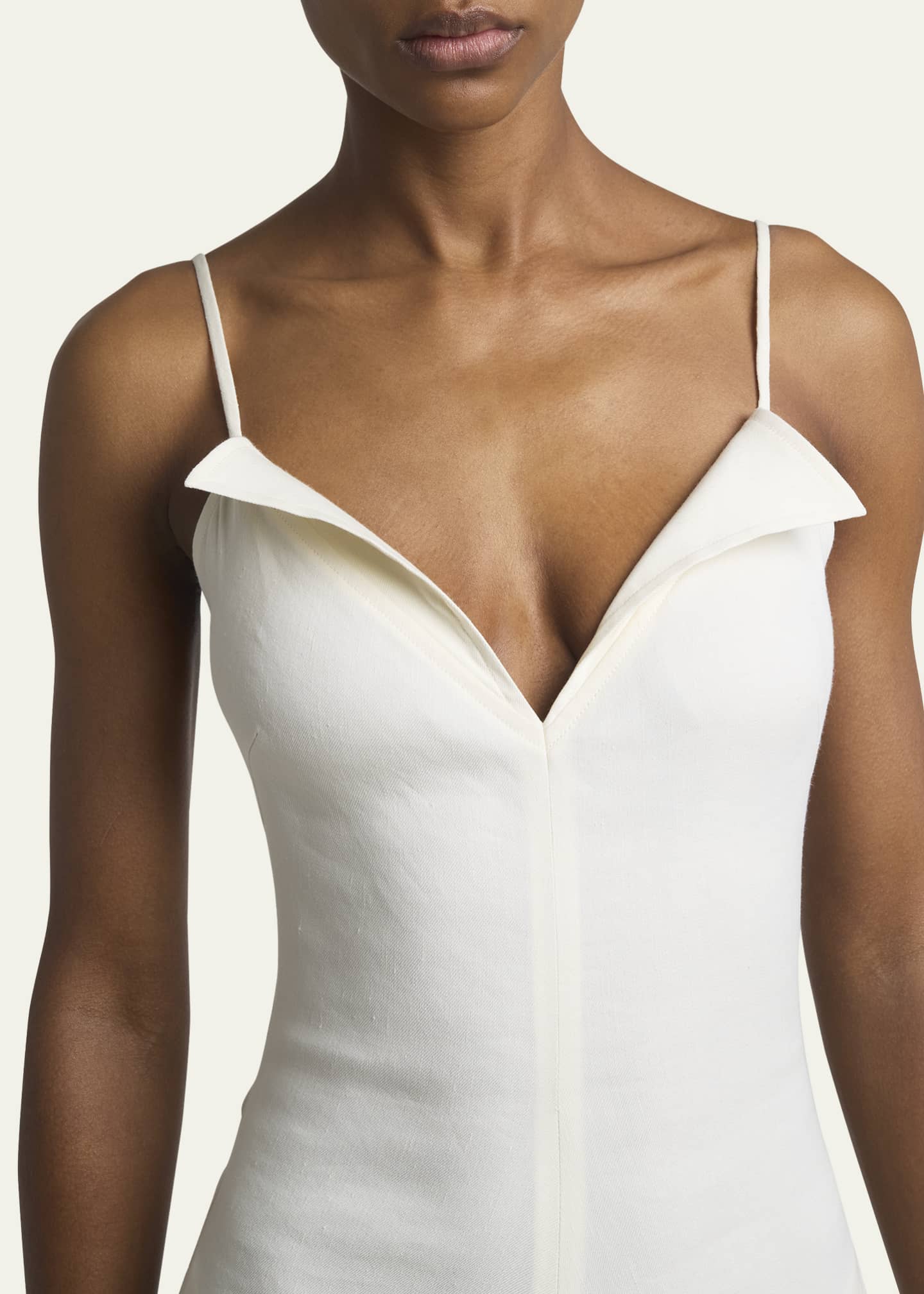 Proenza Schouler Ruby Eco Stretch Linen-Blend Dress Image 5 of 5