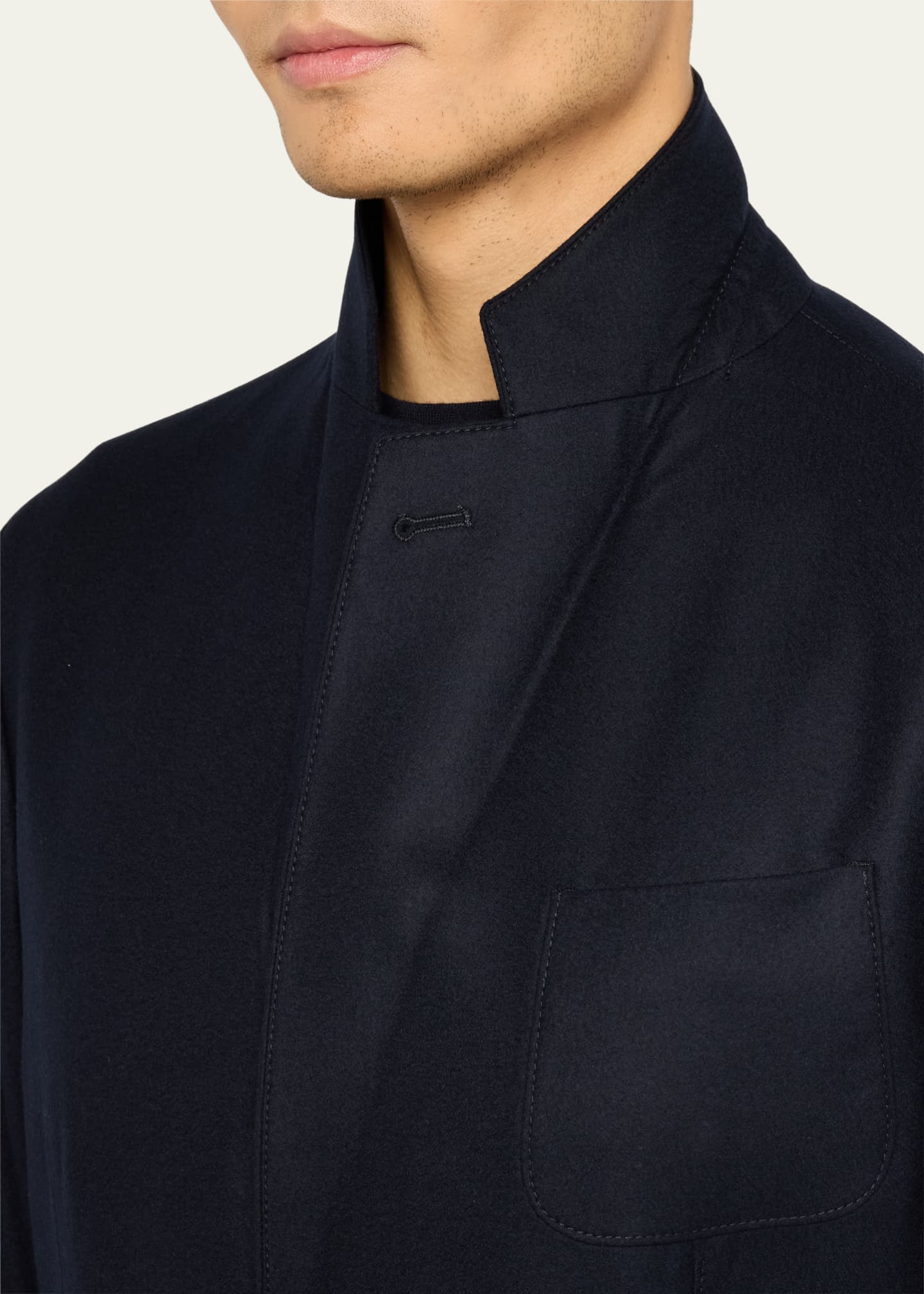 Giorgio Armani Men's Stretch Cashmere Blazer - Bergdorf Goodman