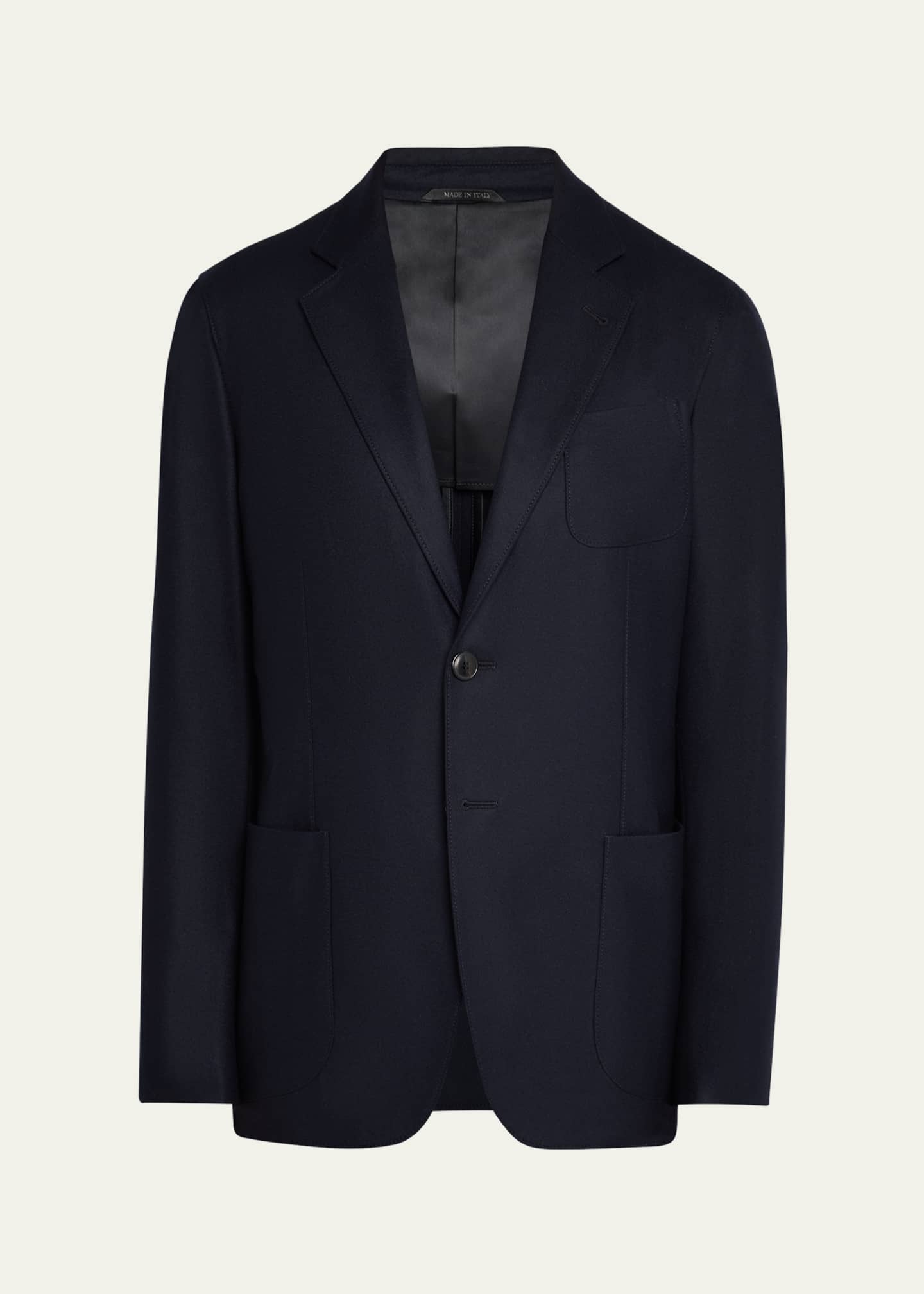 Ameri　MANNISH BLAZER COAT Giorgio Armani Men's Stretch Cashmere Blazer - Bergdorf Goodman