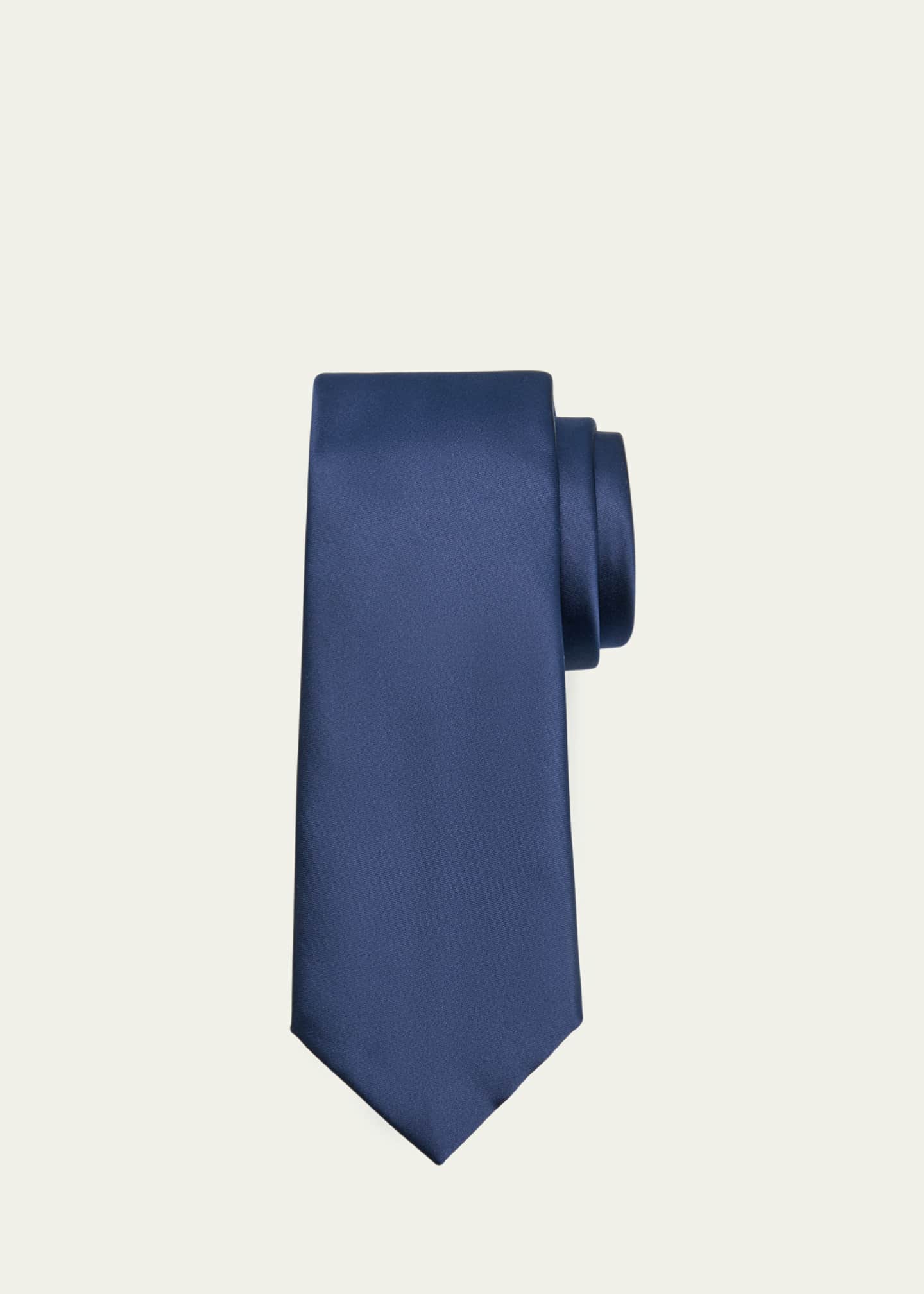 Giorgio Armani Men's Solid Silk Tie