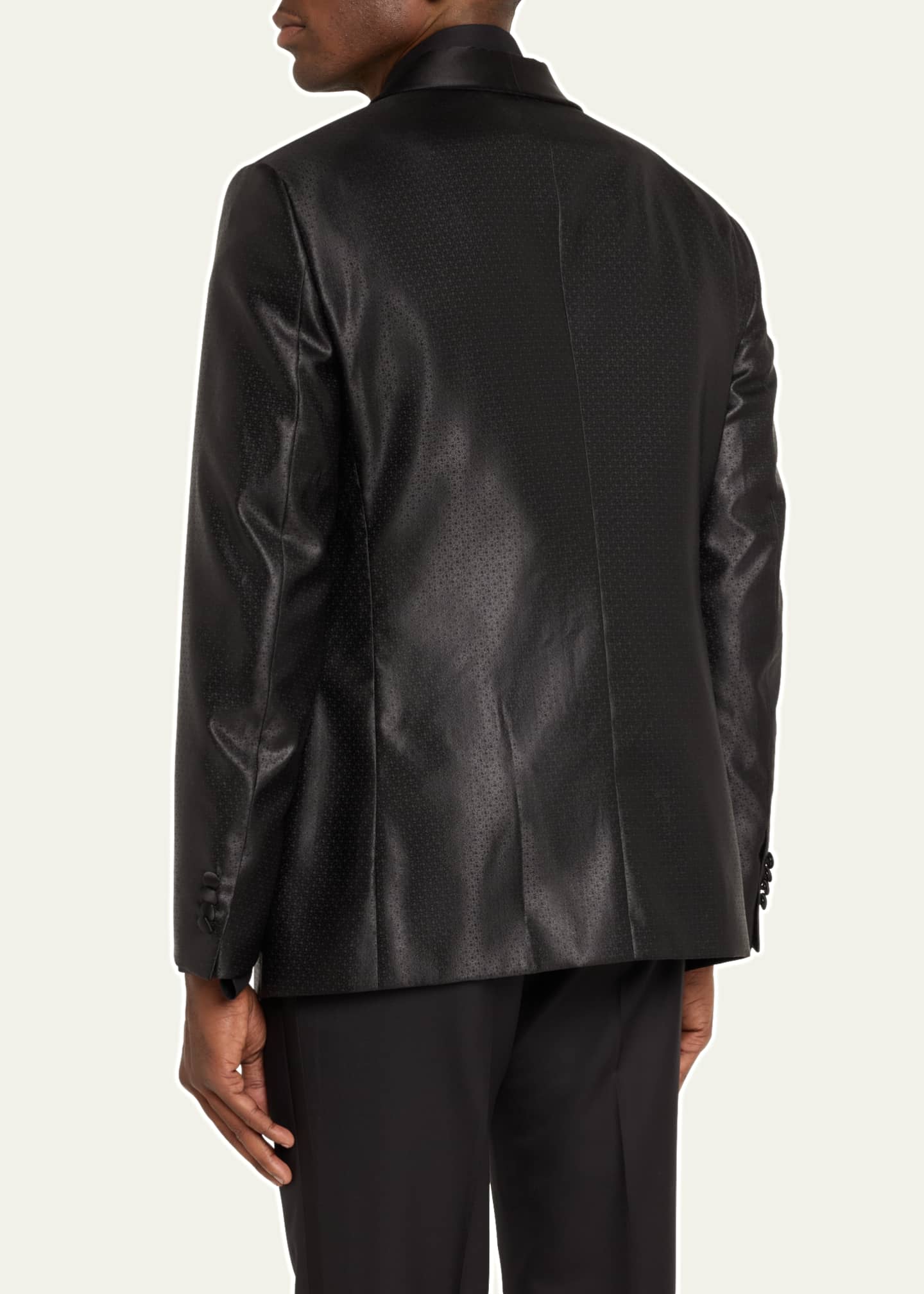 Giorgio Armani Men's Soho Shawl-Lapel Dinner Jacket Image 3 of 5
