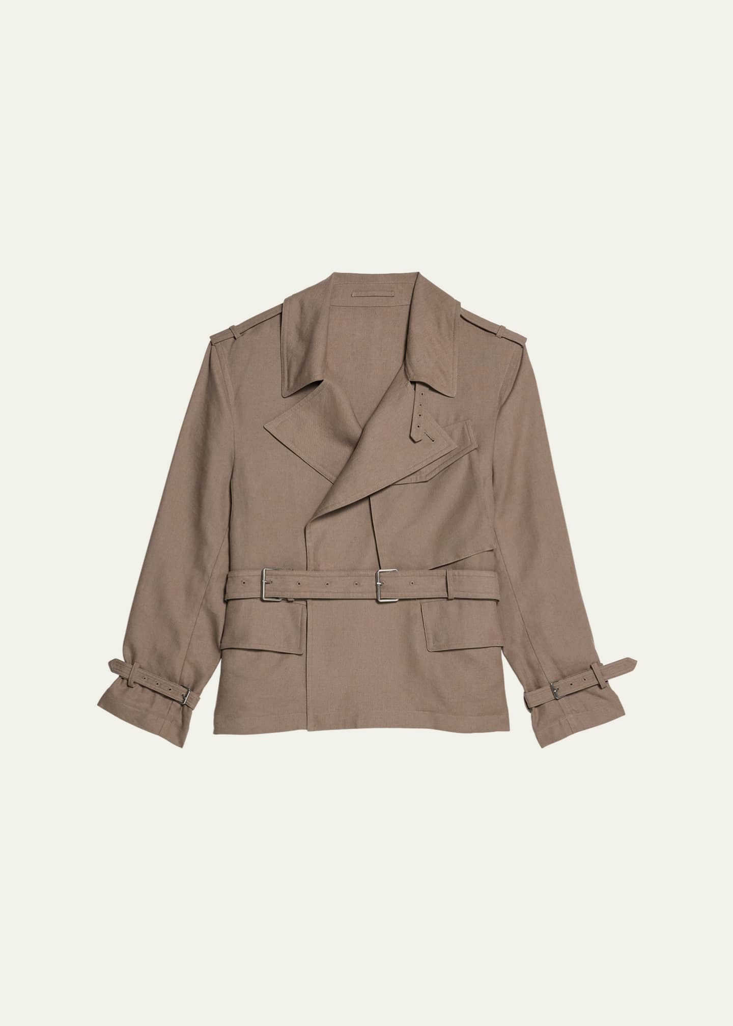 Helmut Lang Belted Rider Trench Coat Bergdorf Goodman