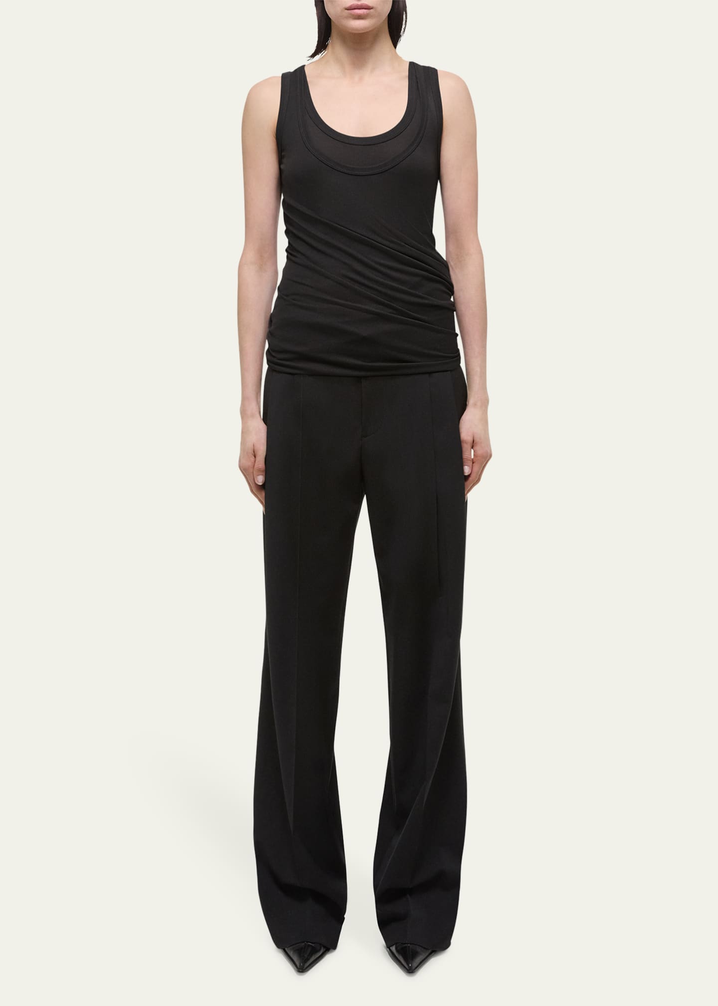 Helmut Lang Double-Layered Tank Top