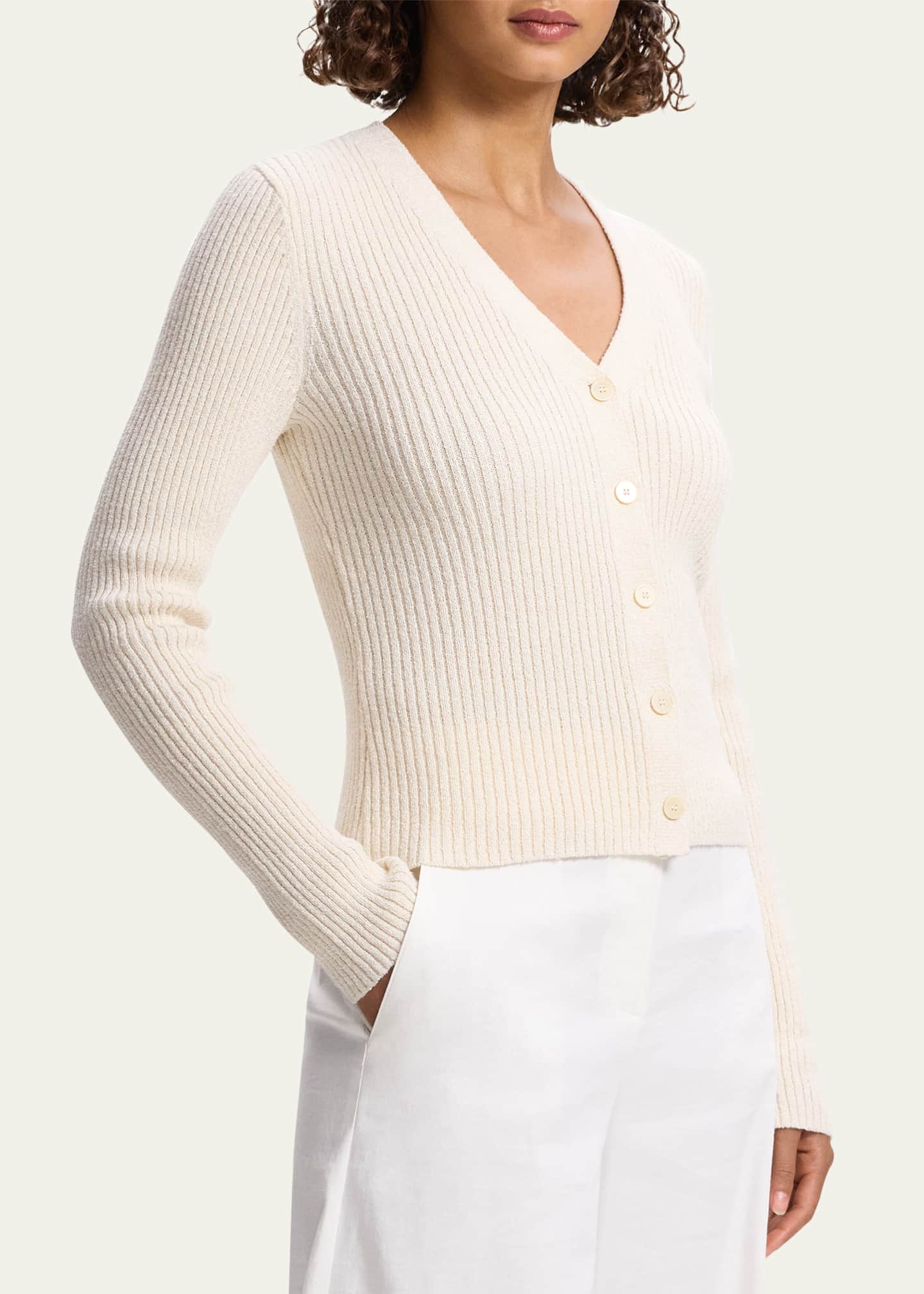 Theory v neck cardigan new arrivals
