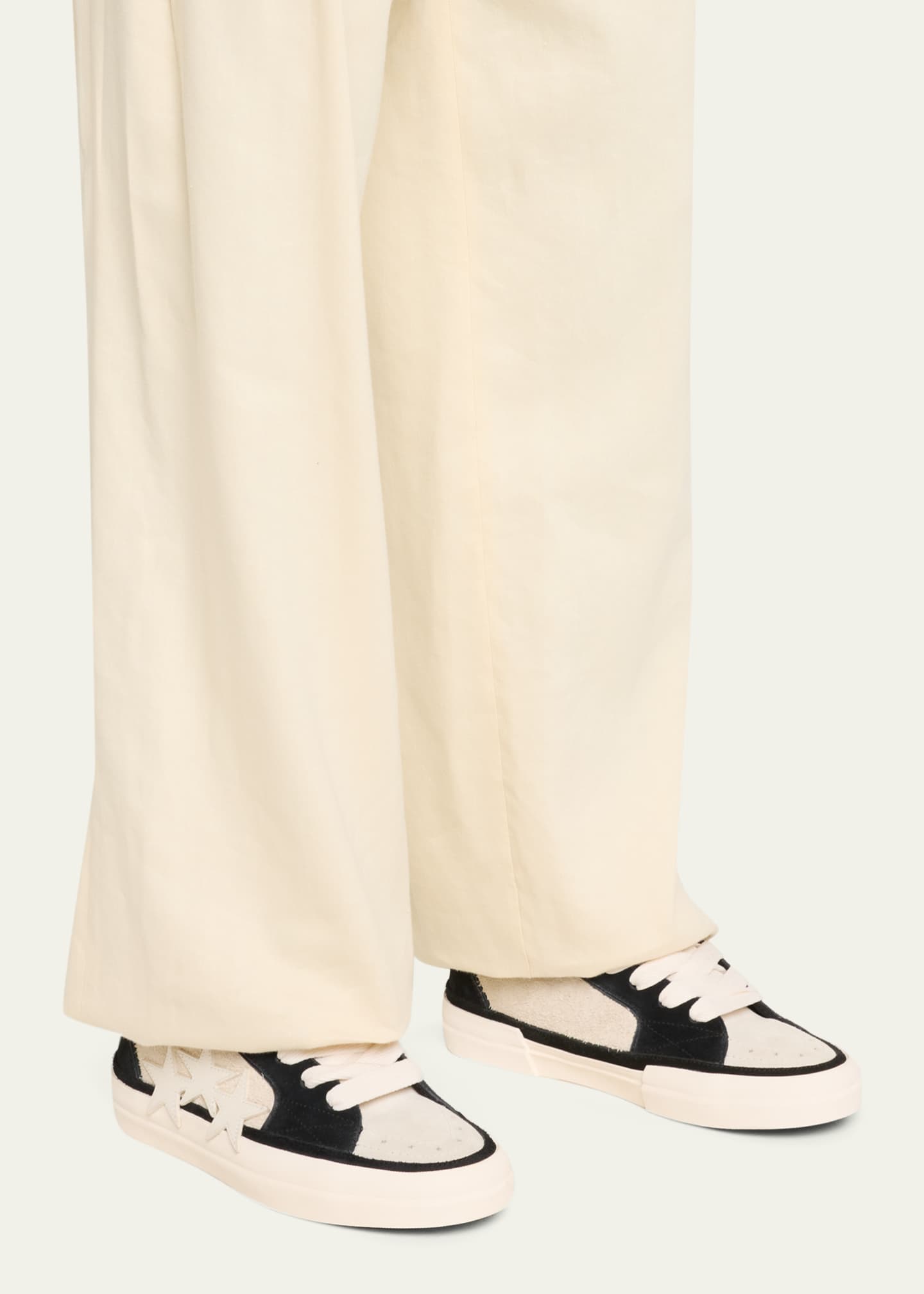 Amiri Sunset Skate Low Sneakers 42 Birch Black