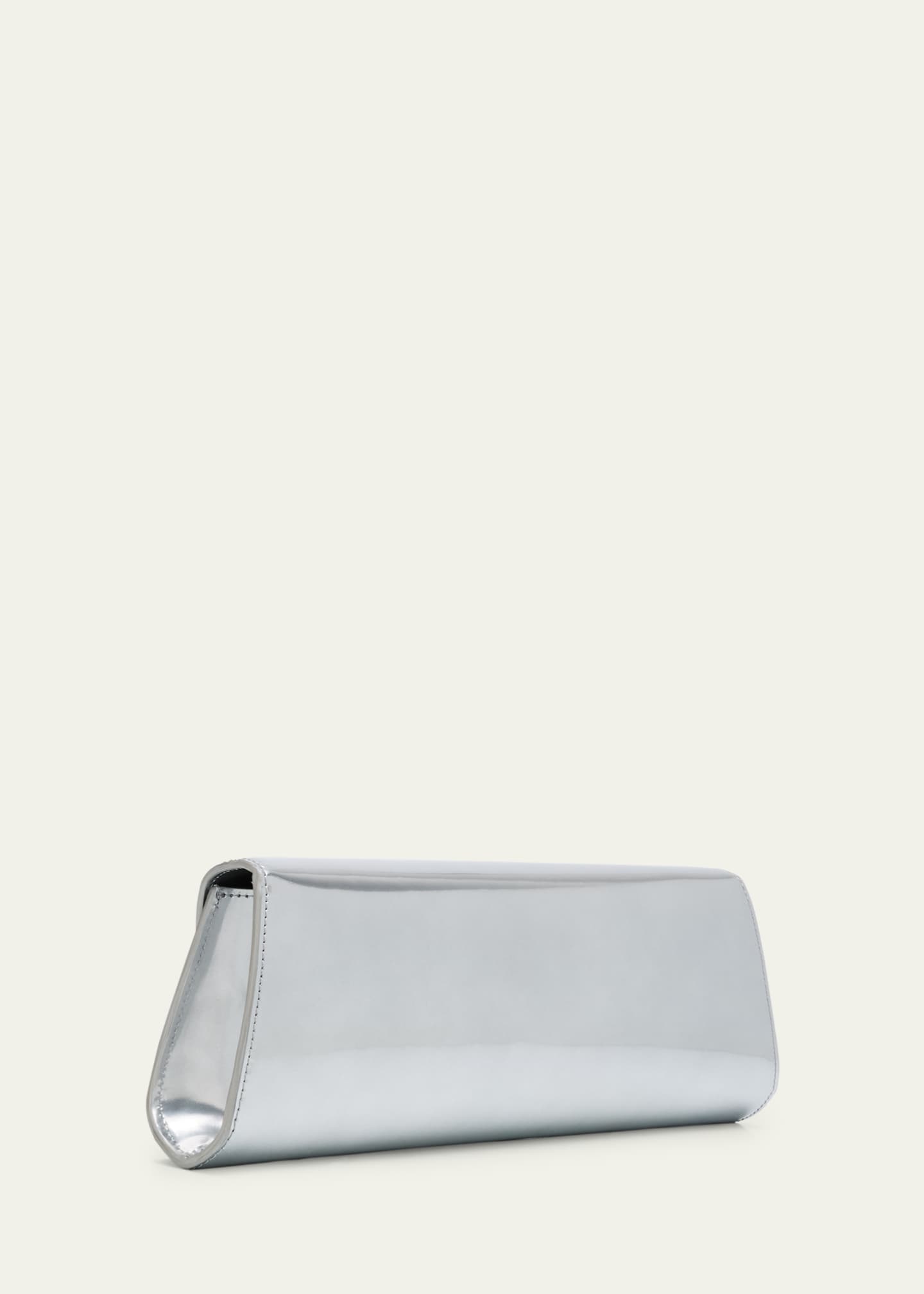 Akris Anouk Small Metallic Leather Clutch Bag Image 3 of 6