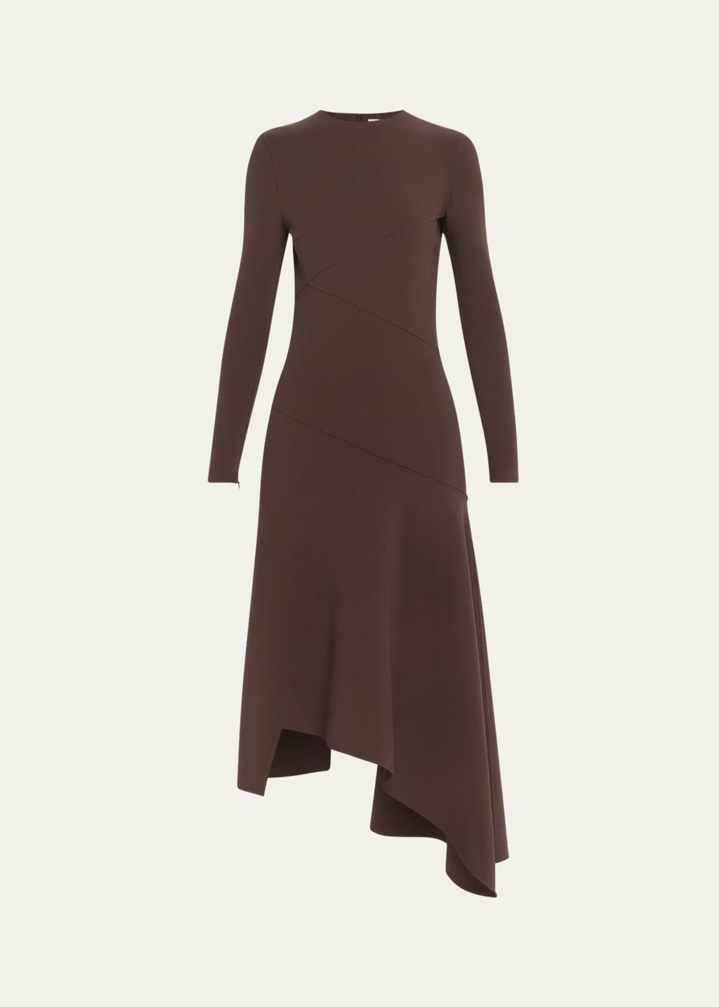 Michael Kors Collection Long Sleeve Handkerchief Dress