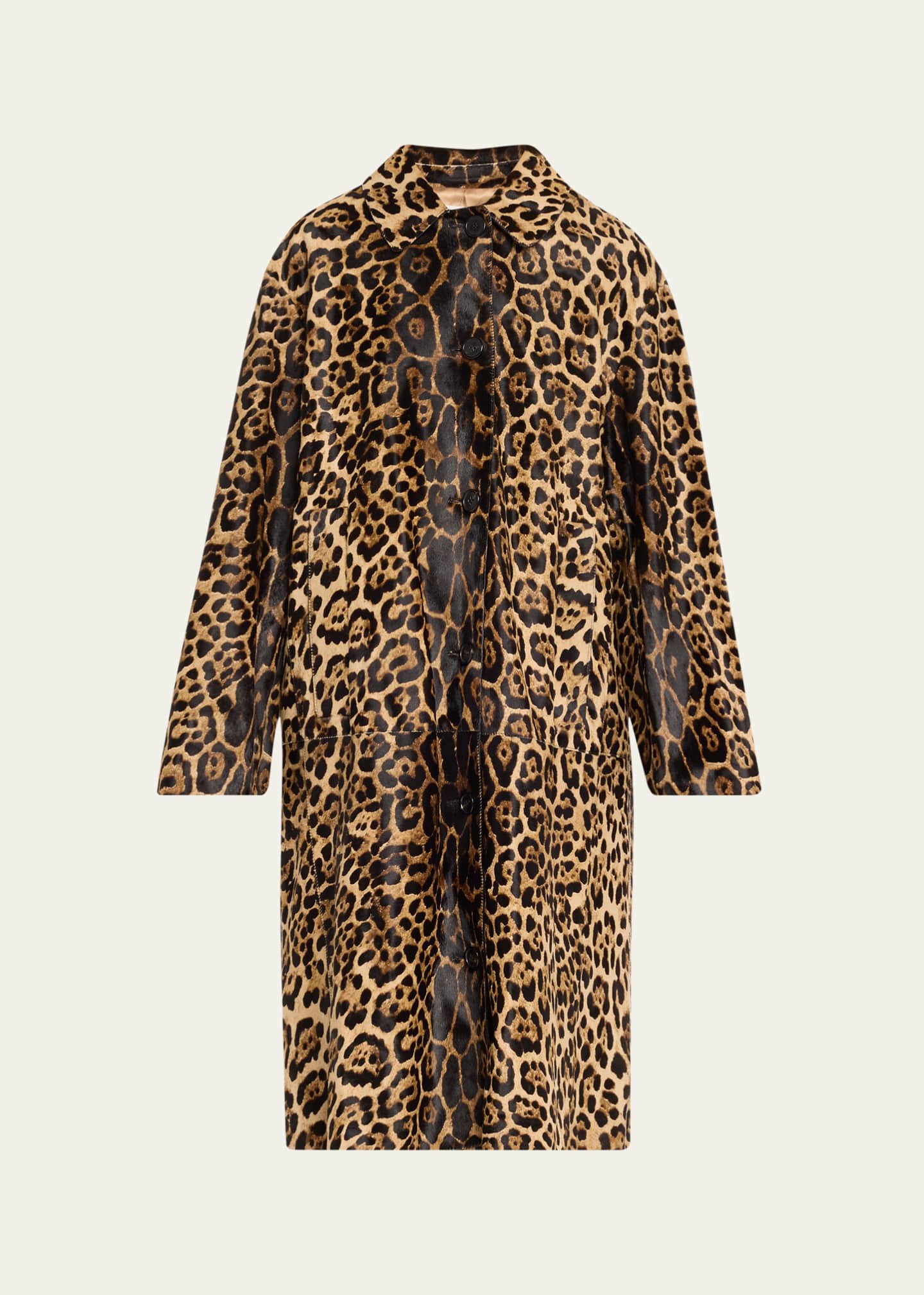 Michael kors leopard print coat shop