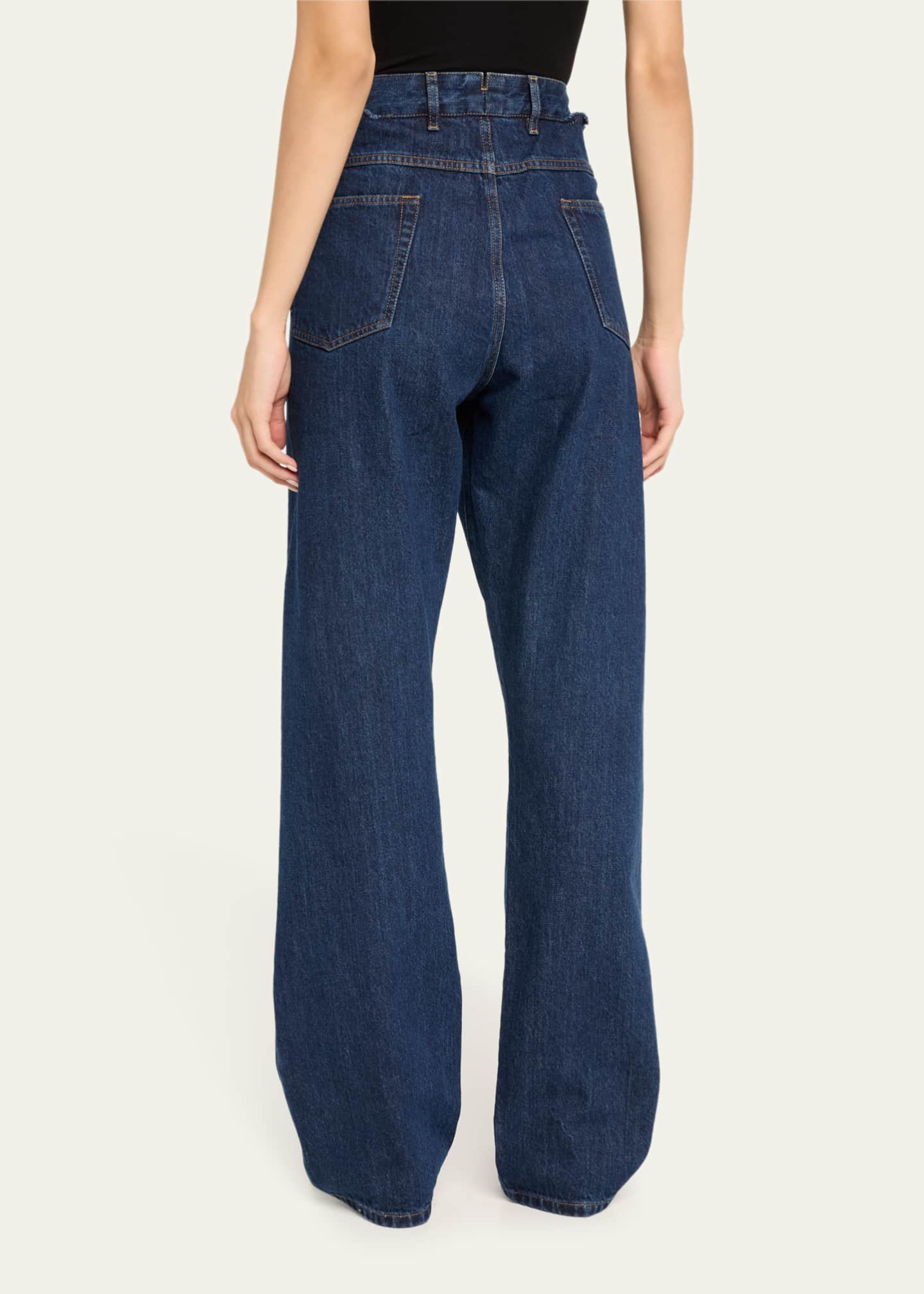 bettter Straight Leg Wrap Jeans Image 3 of 5