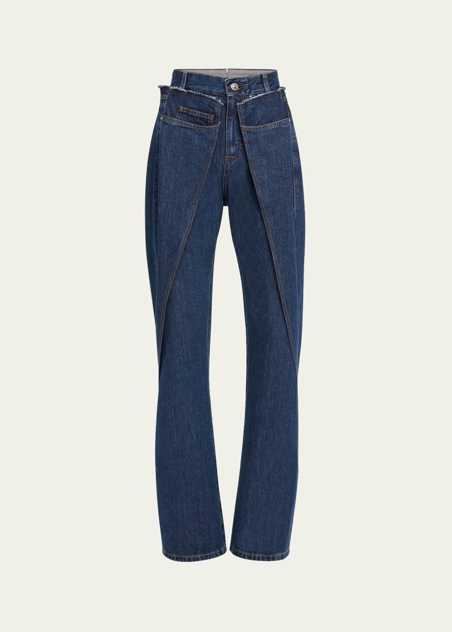 bettter Straight Leg Wrap Jeans Image 1 of 5