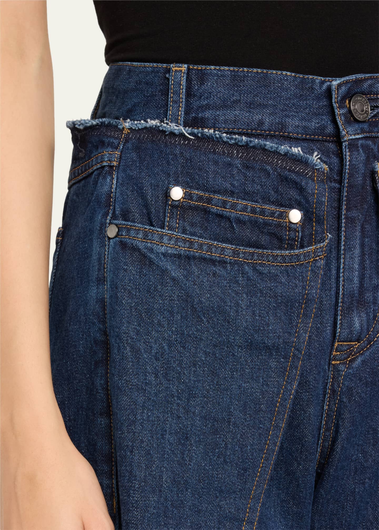 bettter Straight Leg Wrap Jeans Image 5 of 5