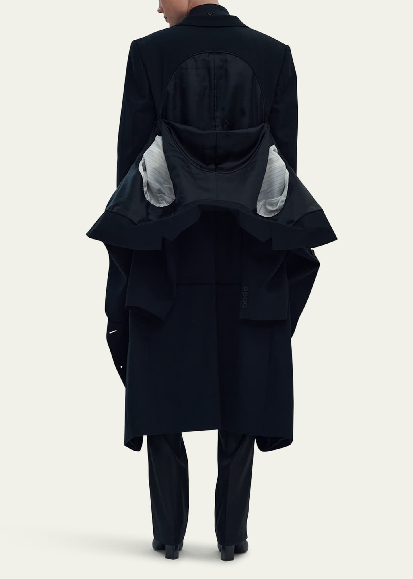 bettter Layered Wool Blazer Coat Image 3 of 5