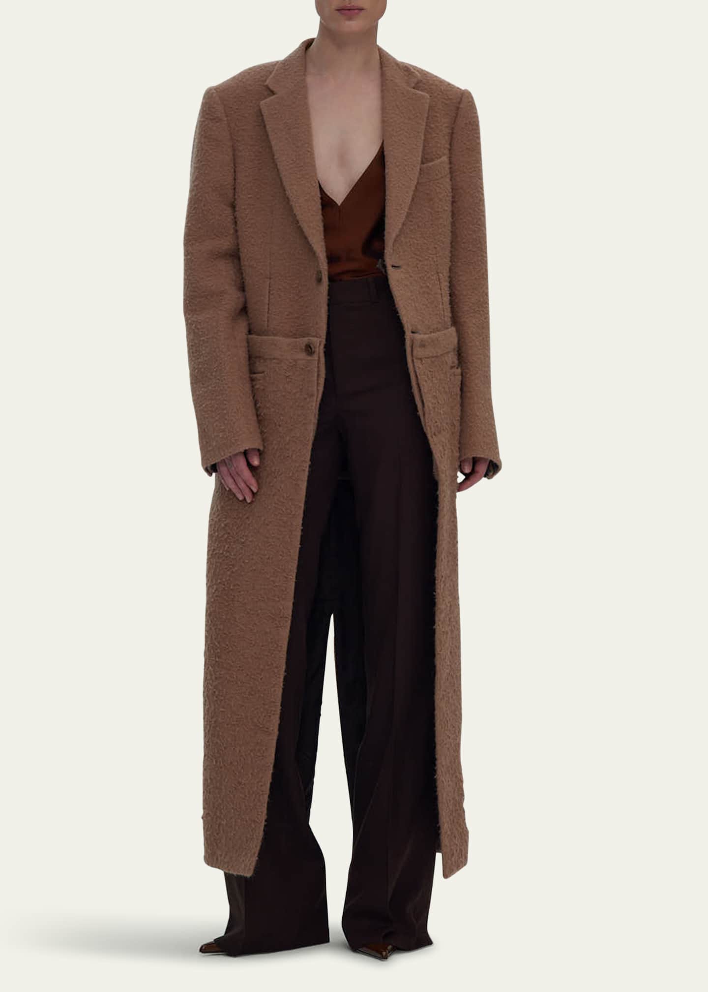 bettter Long Removable Wool Suit Coat Image 2 of 5