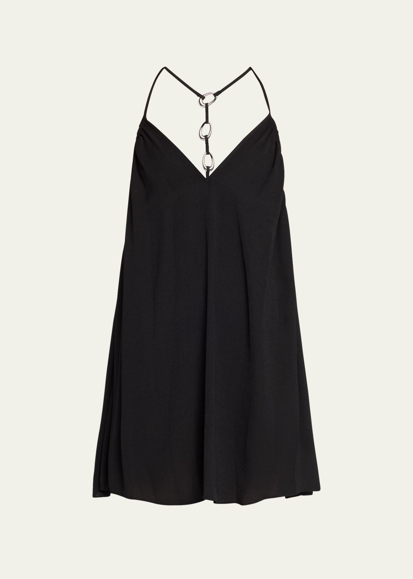 SIMKHAI Vicki V-Neck Mini Dress Image 1 of 5