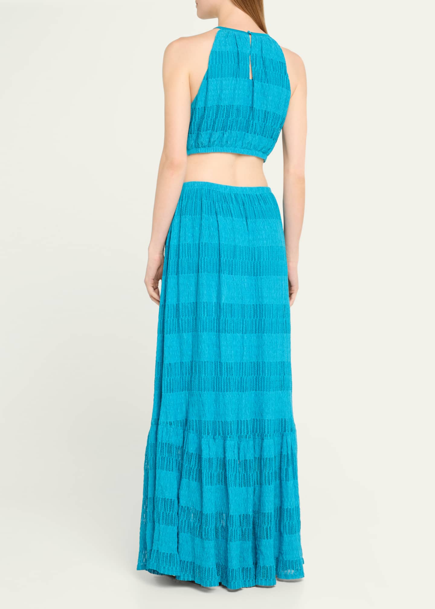 SIMKHAI Halter Cutout Maxi Dress Image 3 of 5