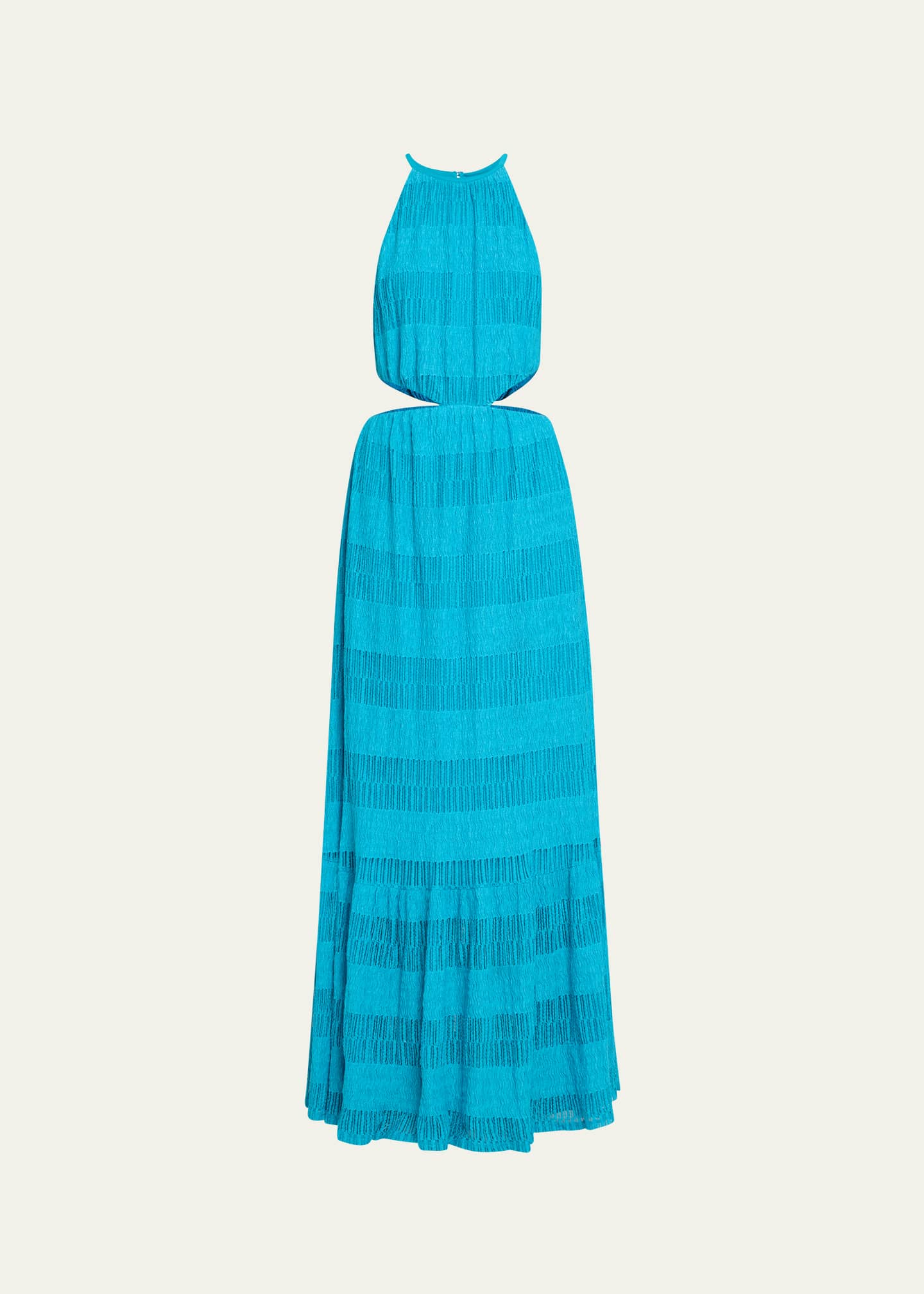 SIMKHAI Halter Cutout Maxi Dress Image 1 of 5