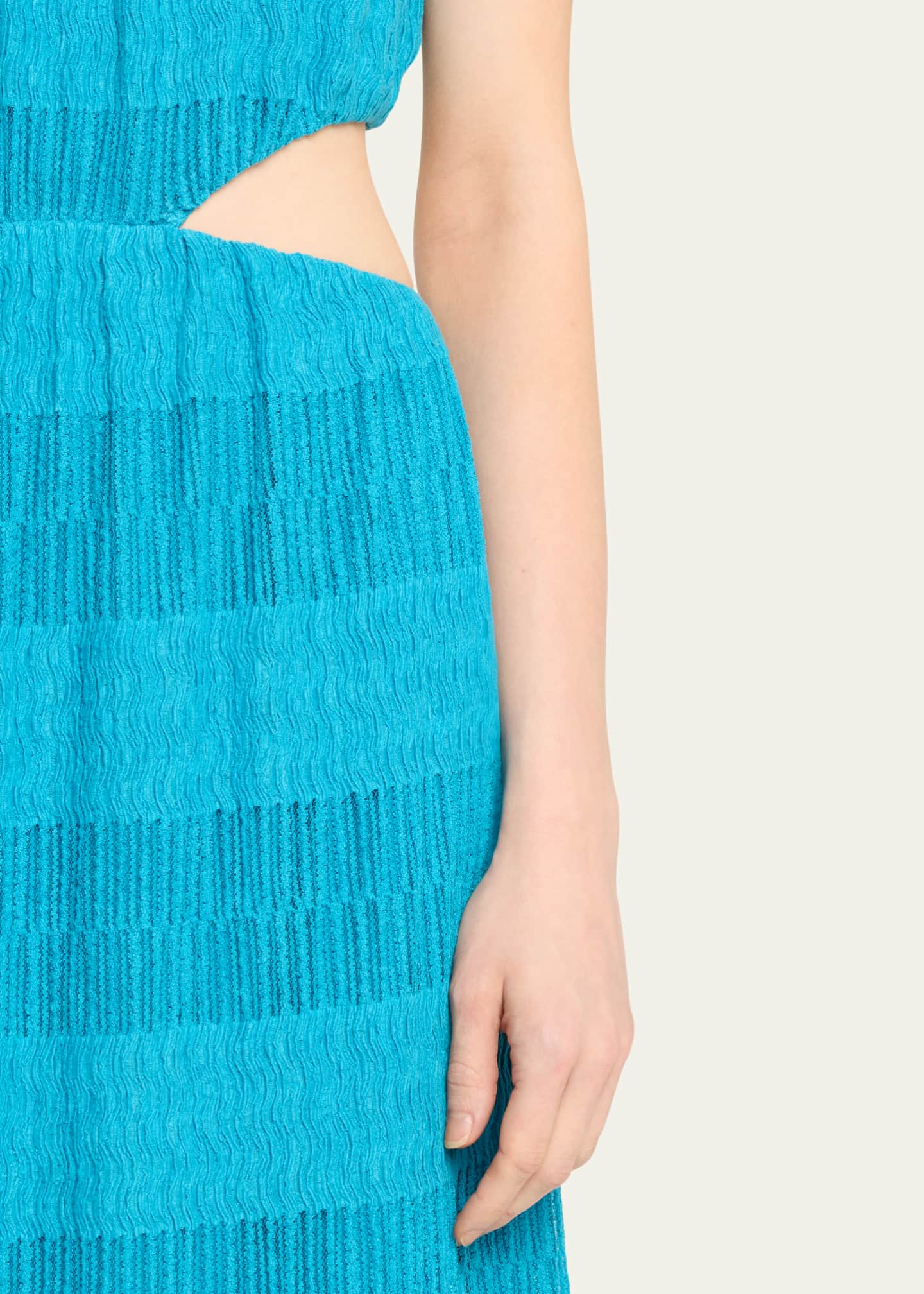 SIMKHAI Halter Cutout Maxi Dress Image 5 of 5