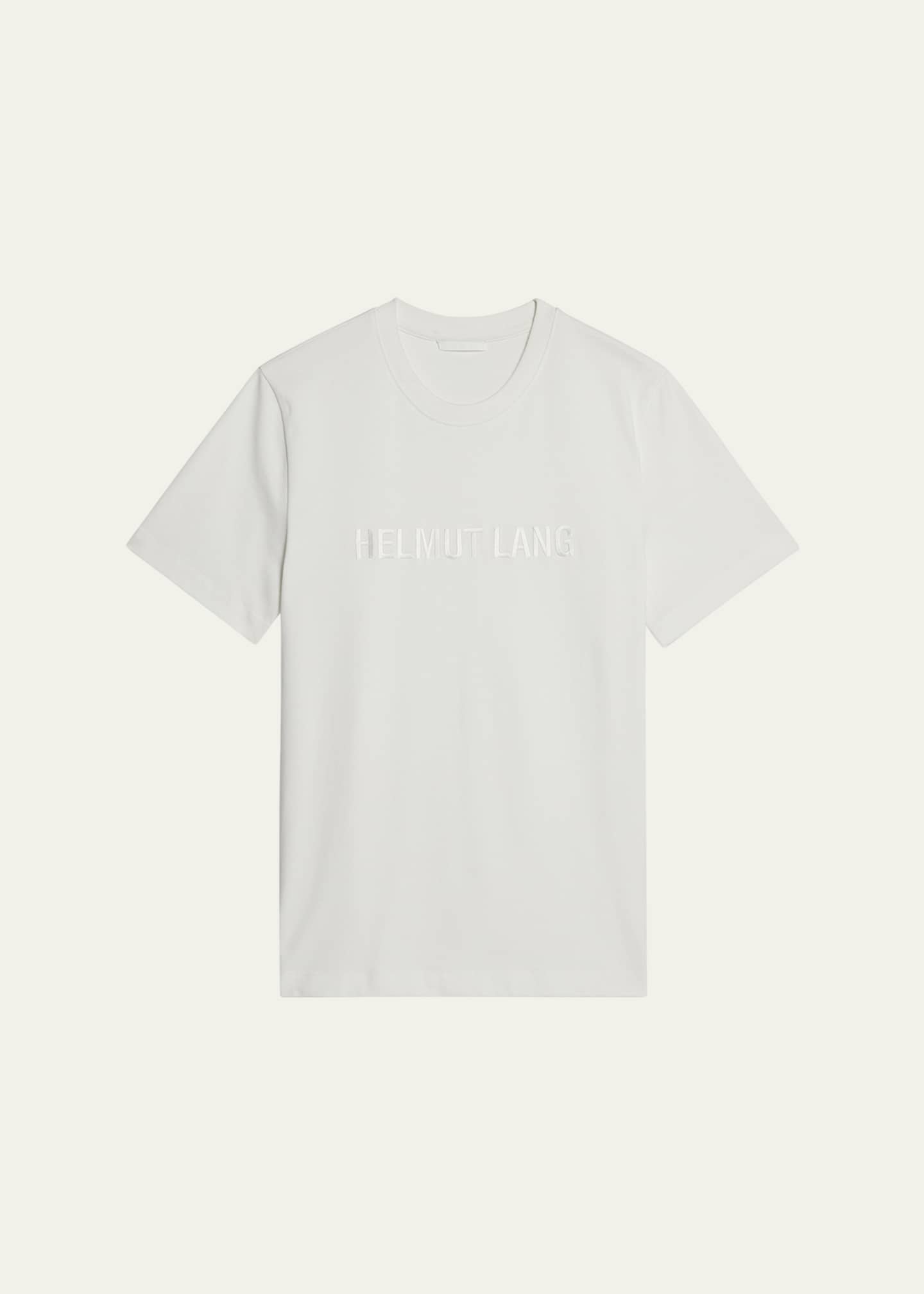 Helmut Lang Men's Logo Oversized Short-Sleeve T-Shirt Image 1 of 5