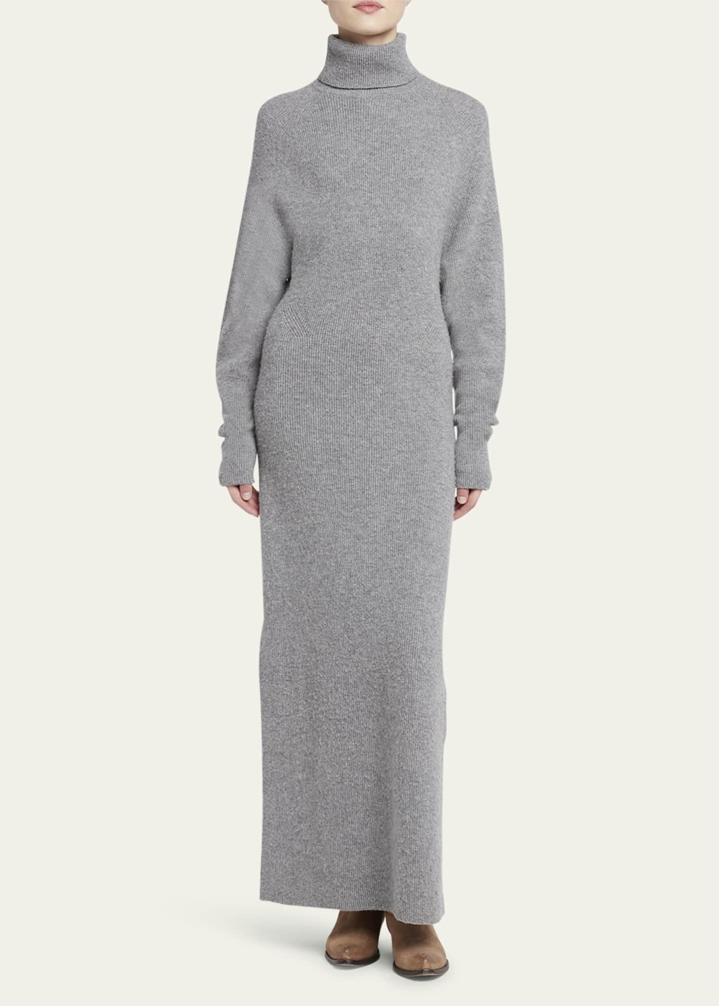 Golden Goose Journey Wool Turtleneck Maxi Dress Image 2 of 5