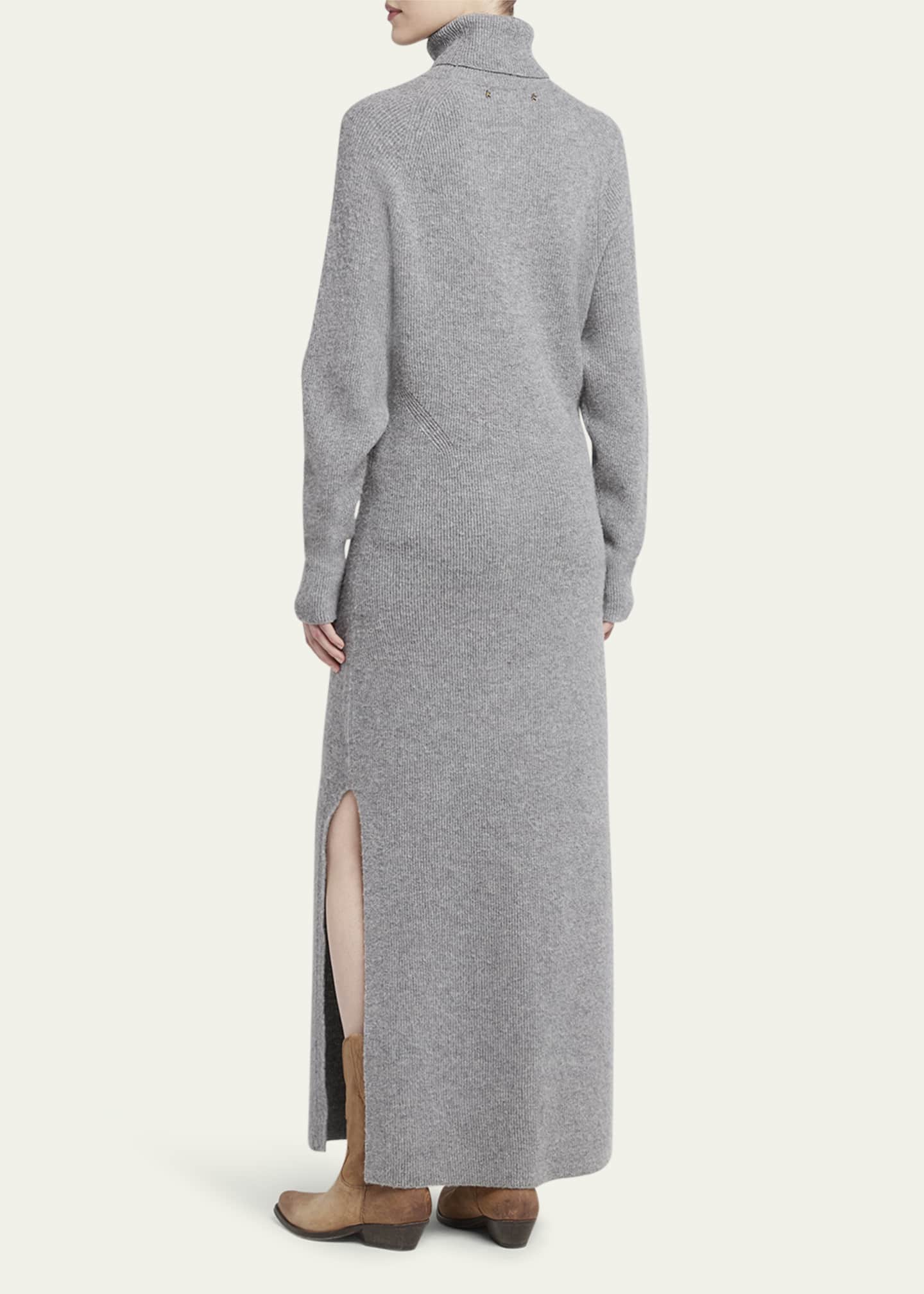 Golden Goose Journey Wool Turtleneck Maxi Dress Image 3 of 5