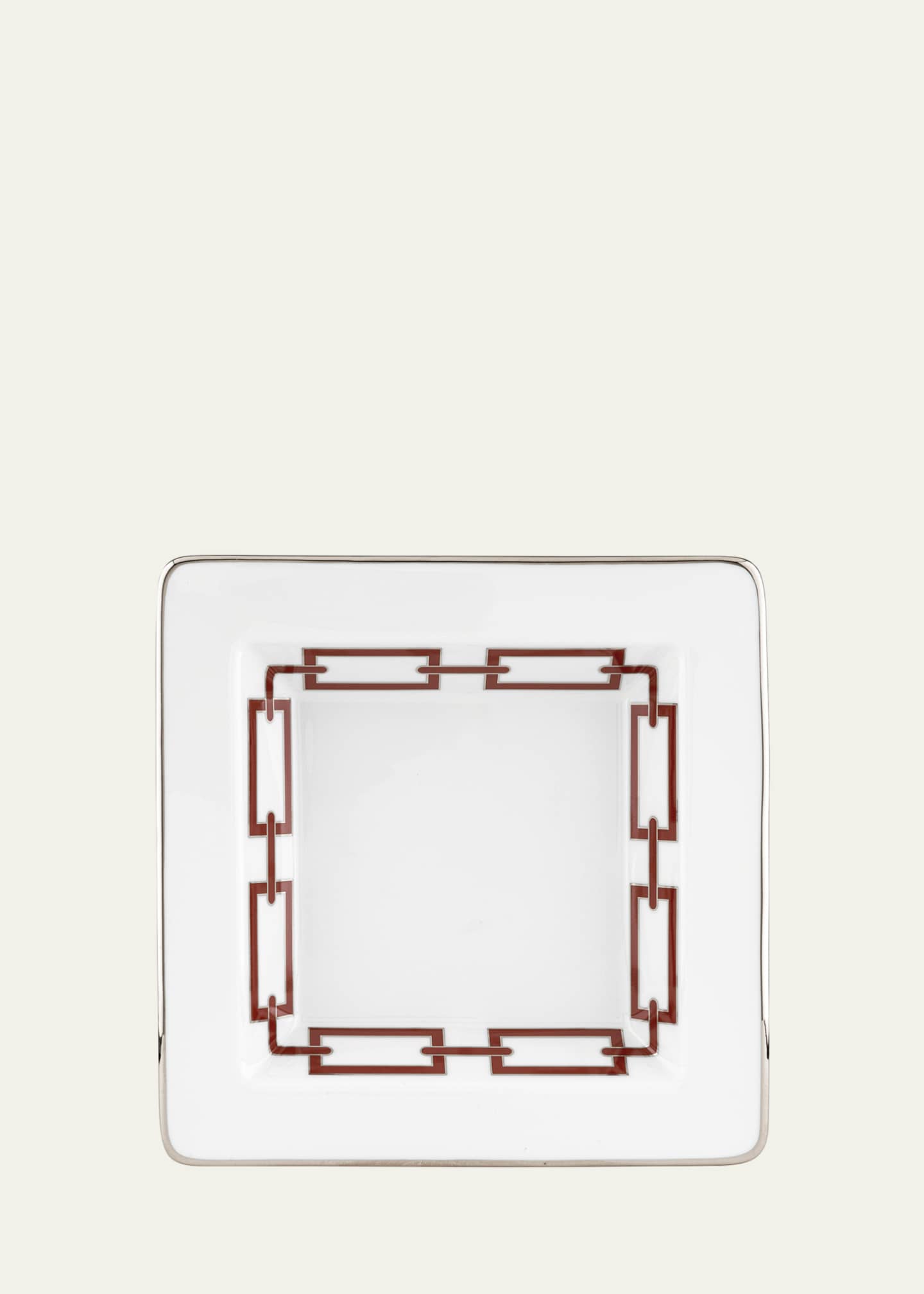 GINORI 1735 Catene Tray, Scarlatto