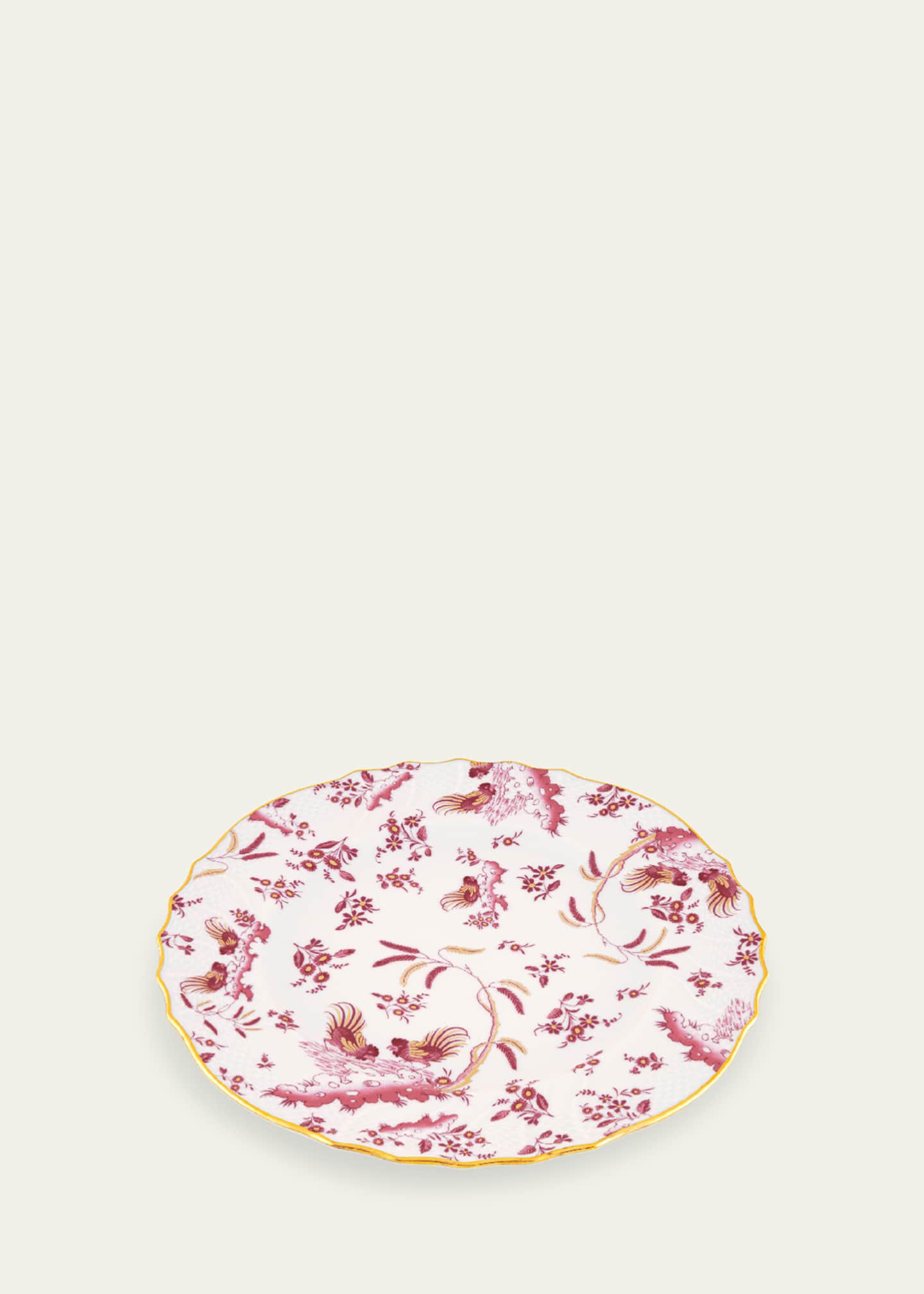 GINORI 1735 Oro di Doccia Magenta Charger Plate Image 2 of 5