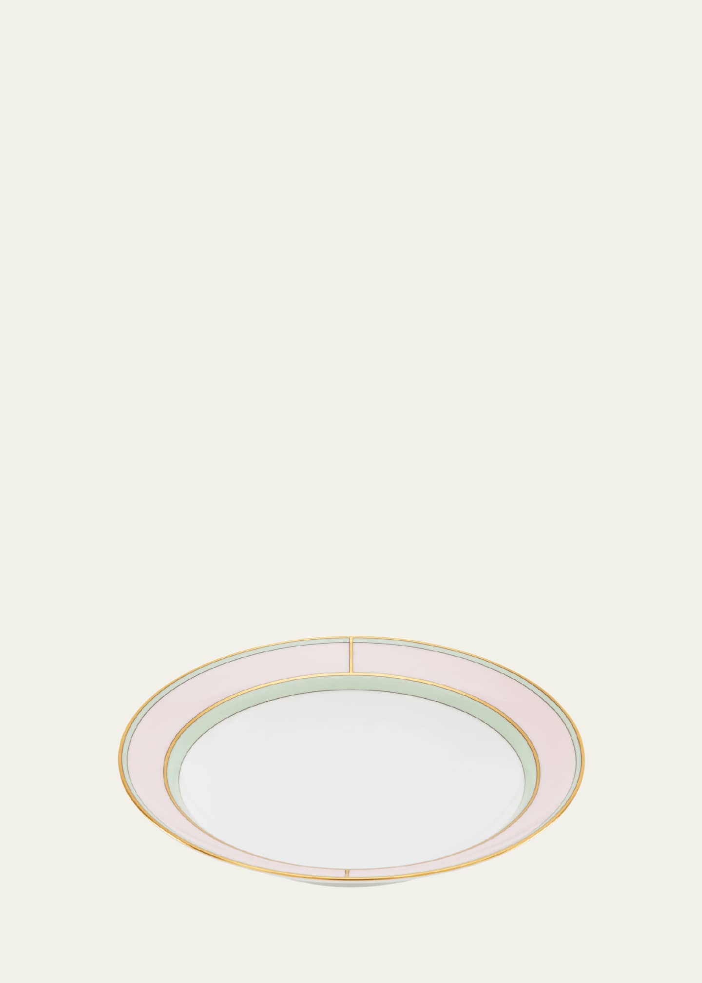 GINORI 1735 Diva Colonna Soup Plate, Rosa Image 2 of 3