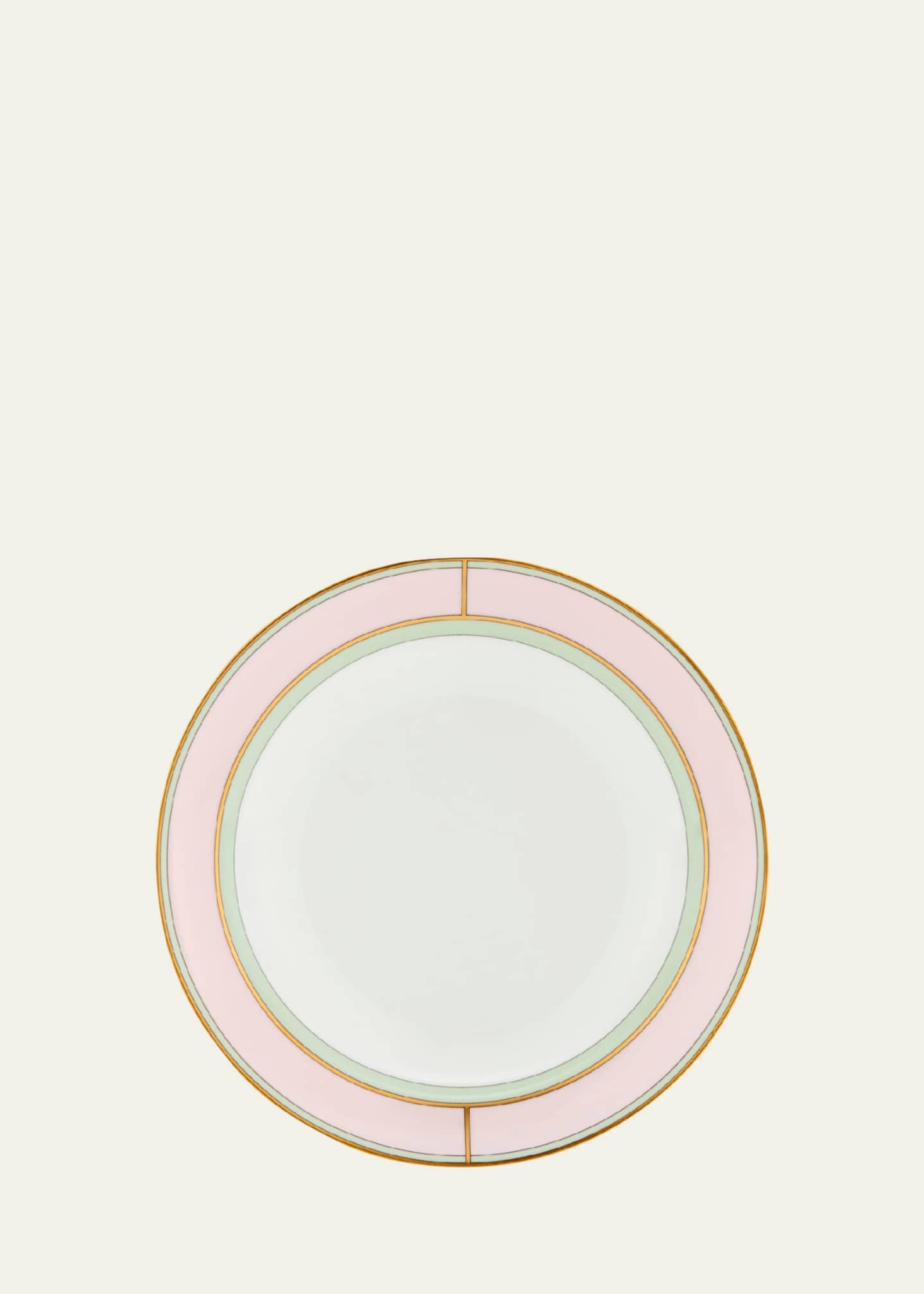 GINORI 1735 Diva Colonna Soup Plate, Rosa Image 1 of 3