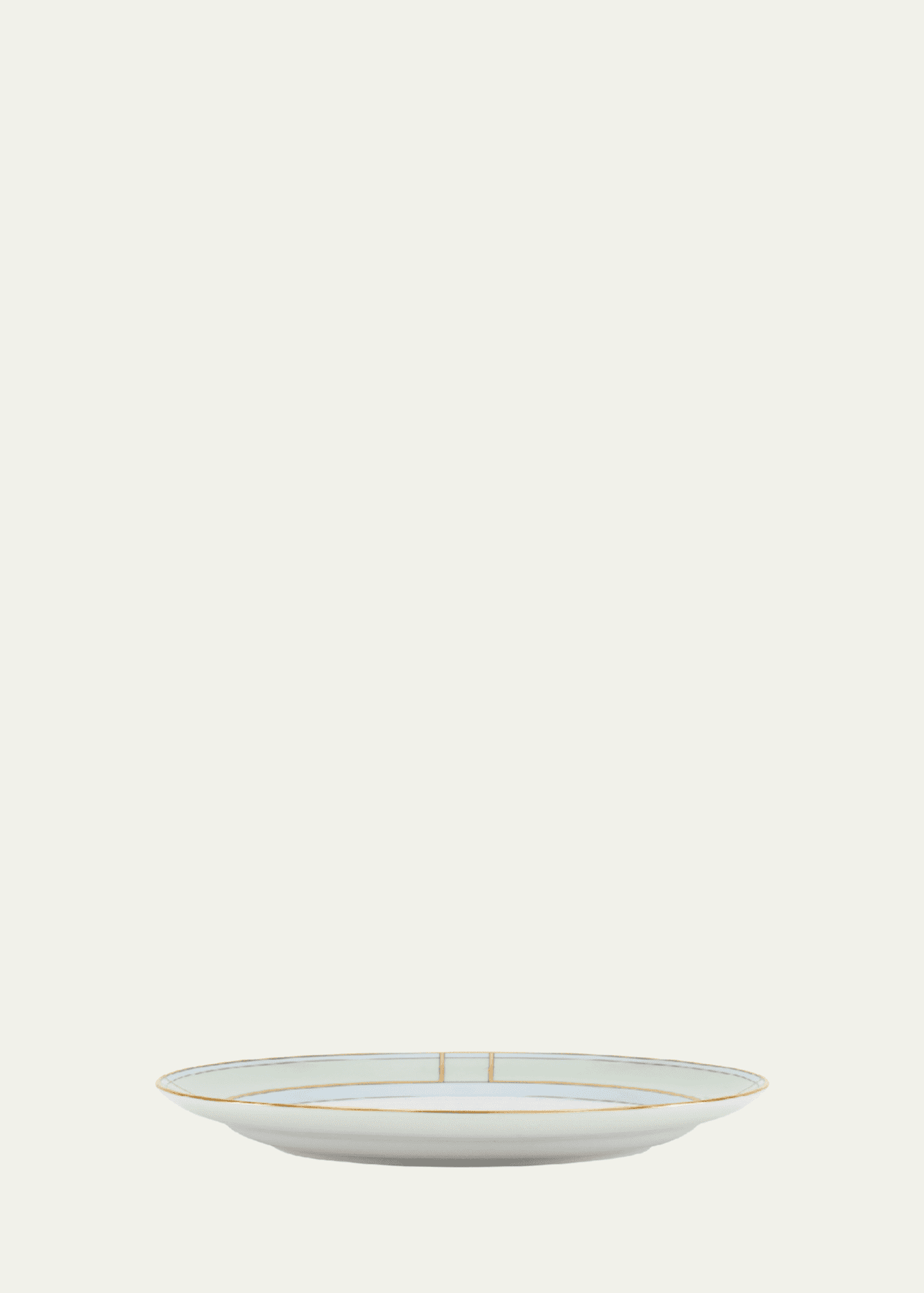 GINORI 1735 Diva Flat Plate, Verde Image 3 of 3