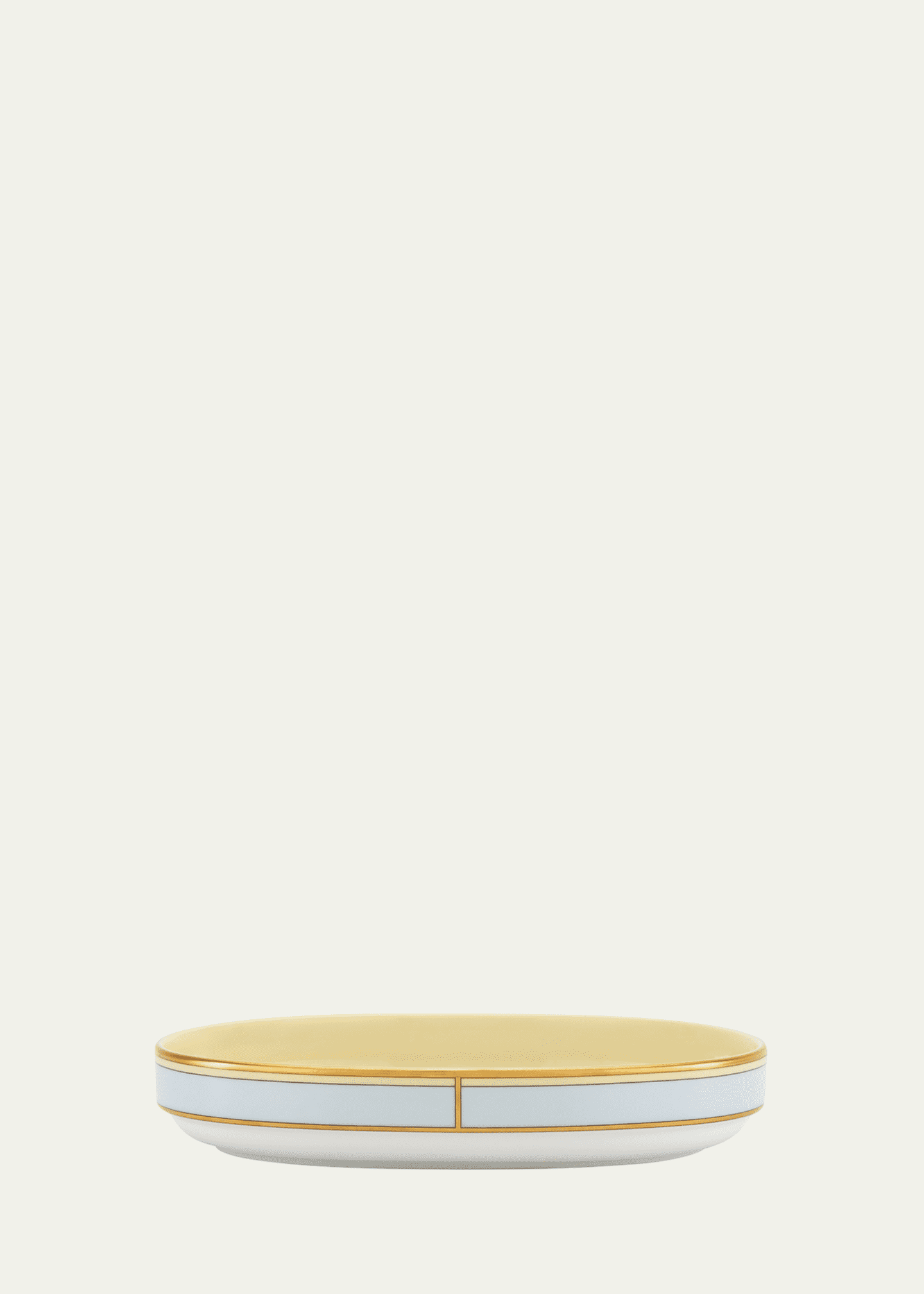 GINORI 1735 Diva Celeste Colonna Pickle Dish