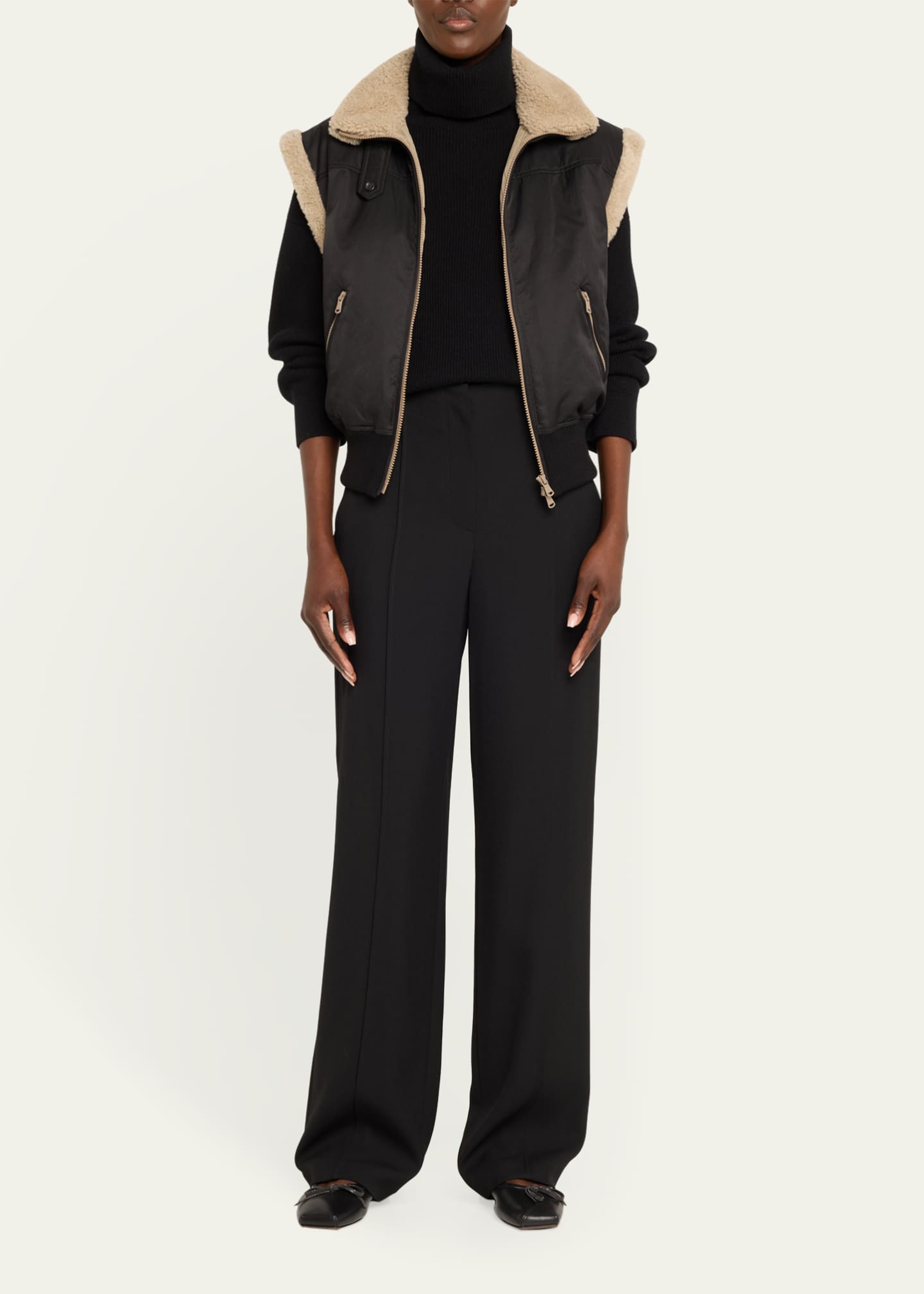 Brunello Cucinelli Cashmere Ribbed Turtleneck Image 2 of 5