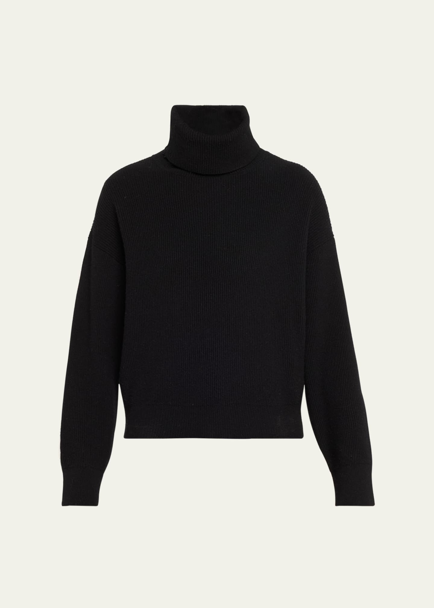 Brunello Cucinelli Cashmere Ribbed Turtleneck Image 1 of 5