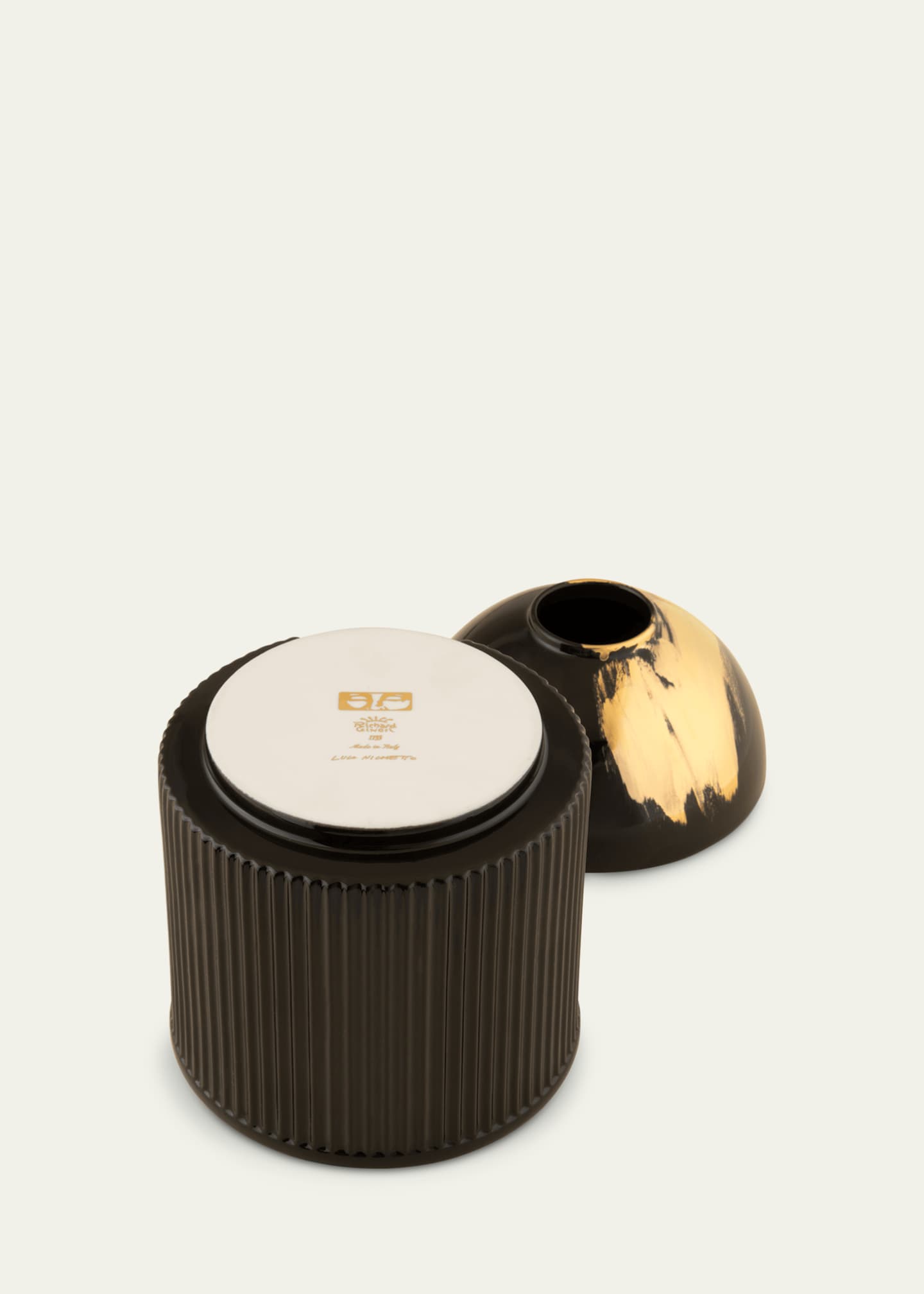GINORI 1735 LCDC Amazzone Black Diffuser Holder Image 4 of 4