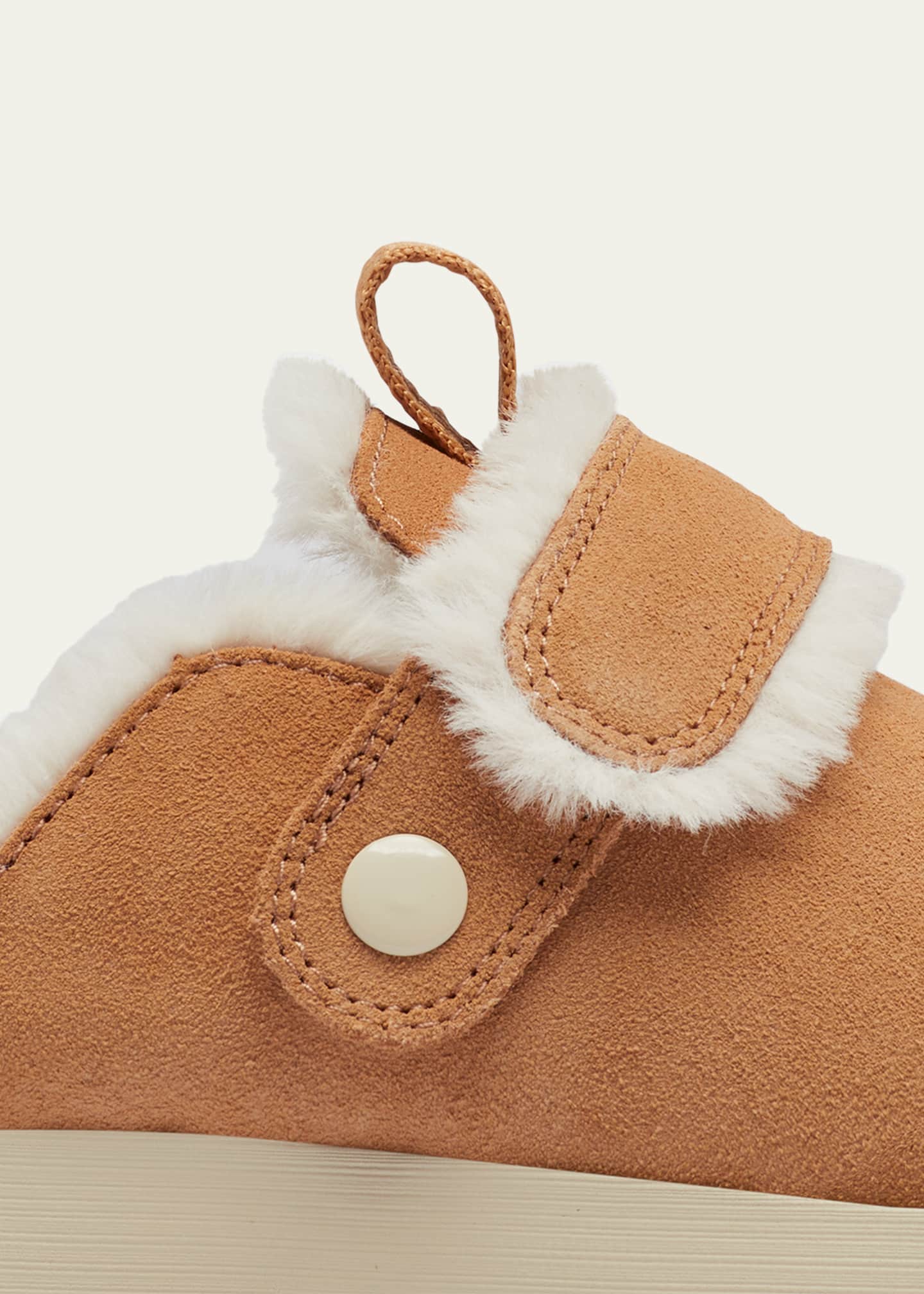 Sorel Viibe Suede Faux Fur Cozy Mules Image 2 of 2