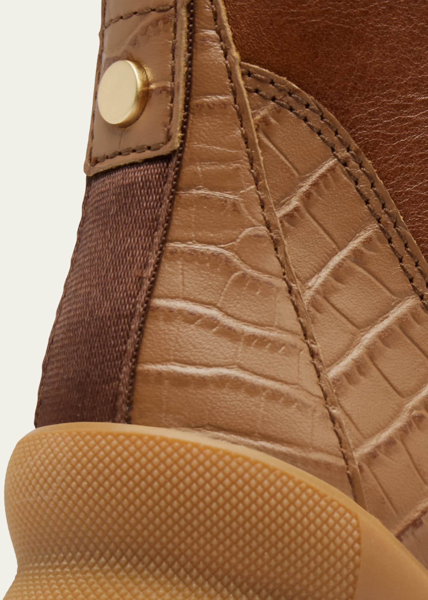 Sorel Caribou Leather Winter Heeled Booties Image 2 of 2