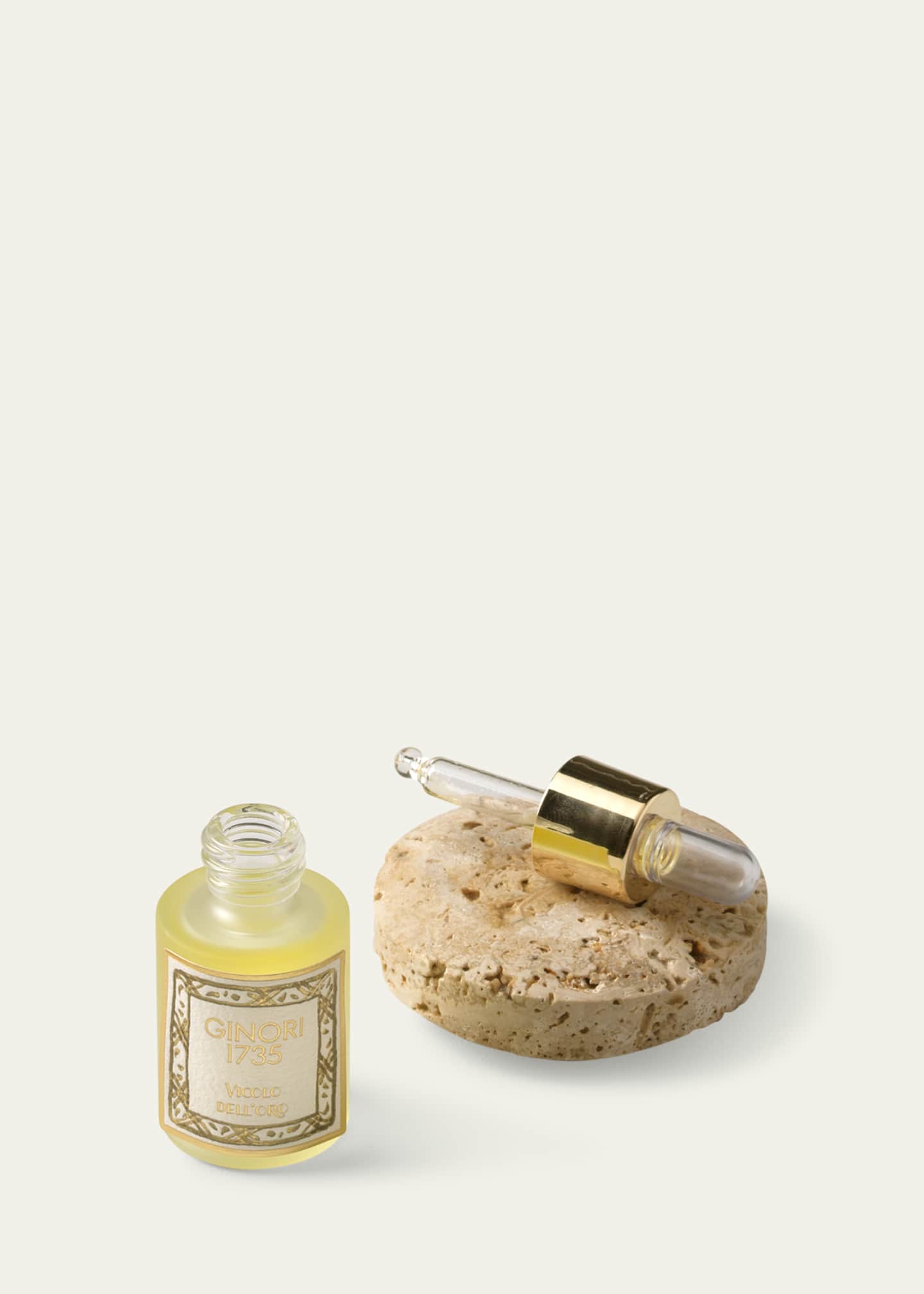GINORI 1735 Vicolo Dell'Oro Diffuser Stone with Essential Oil Refill - Oriente Italiano Collection Image 2 of 2