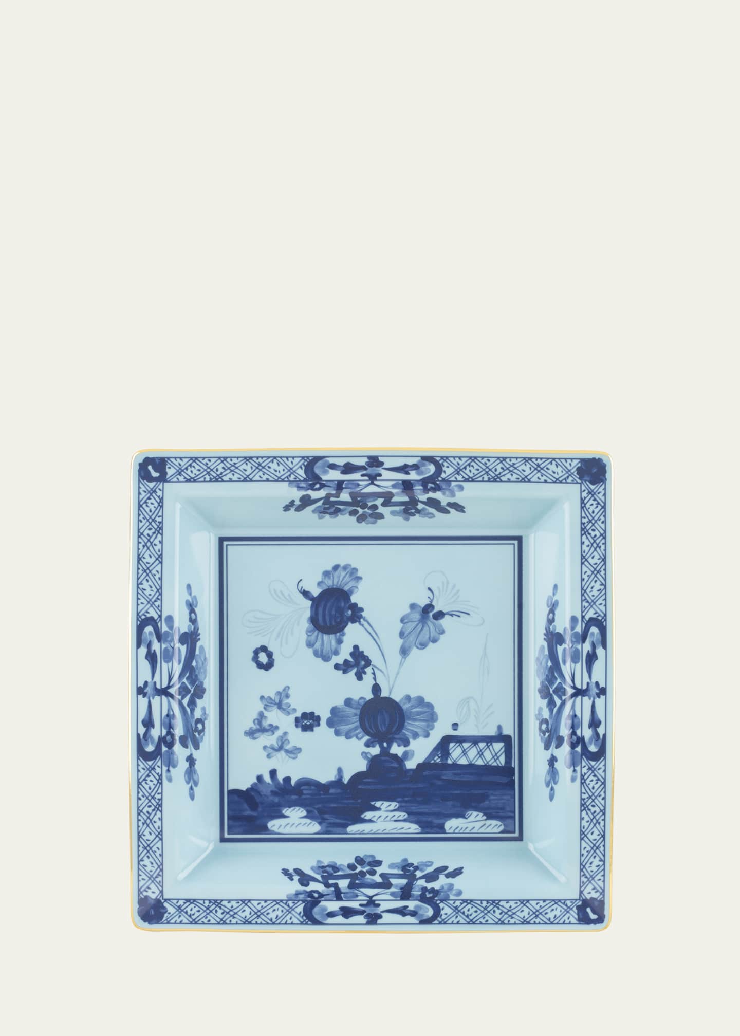 GINORI 1735 Iris Square Tray