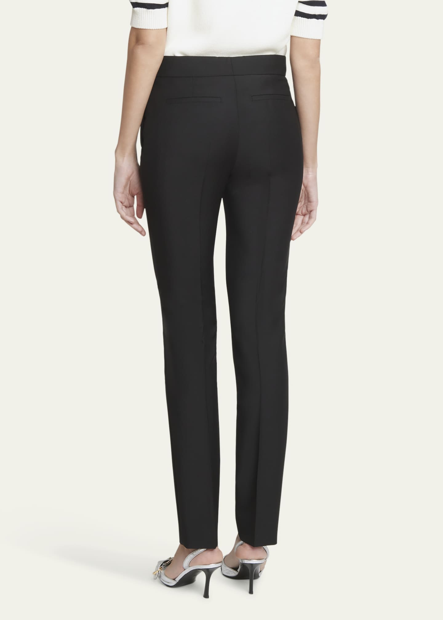 Givenchy Wool Slim-Fit Tailored Pants Image 3 of 5