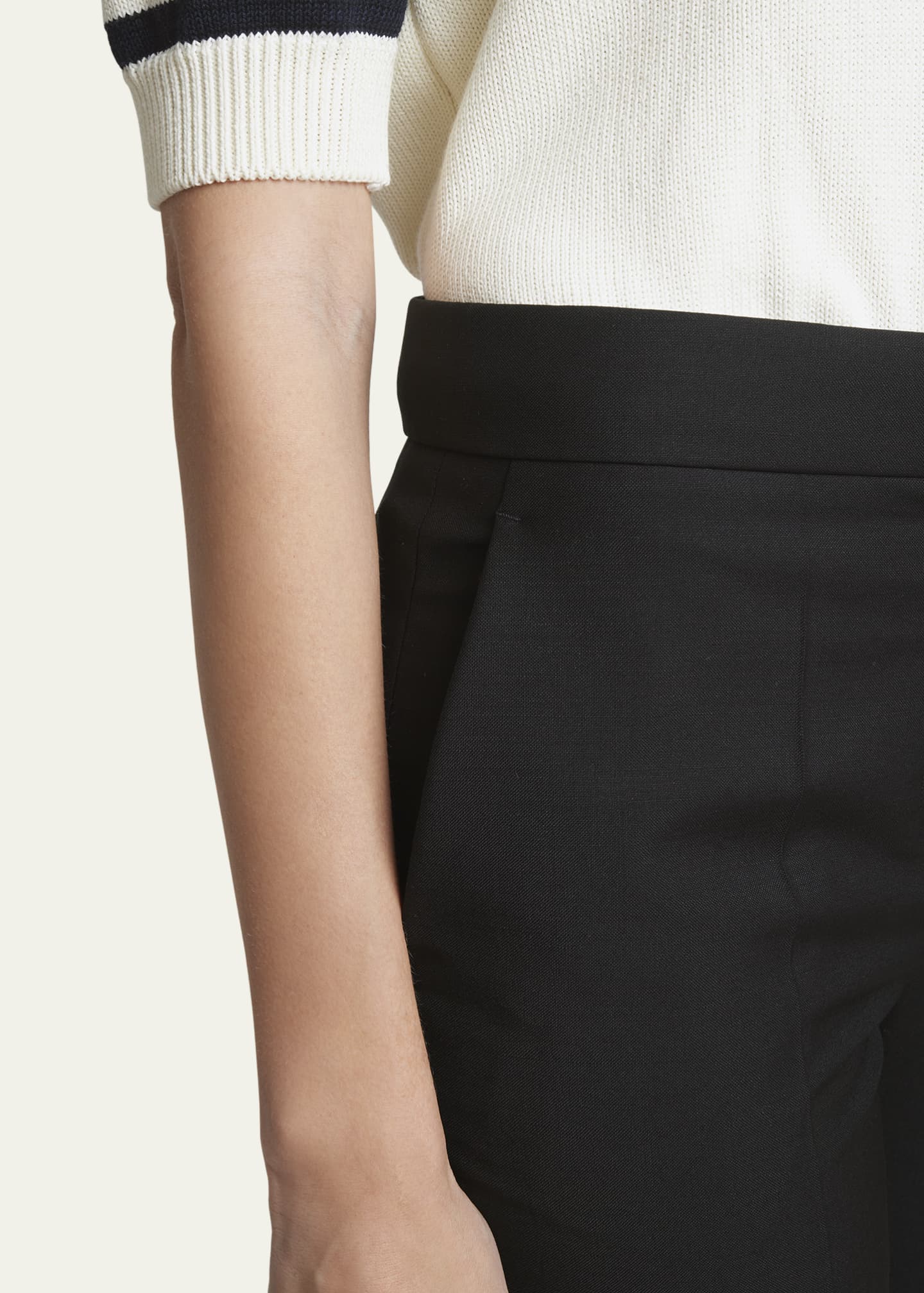 Givenchy Wool Slim-Fit Tailored Pants Image 5 of 5
