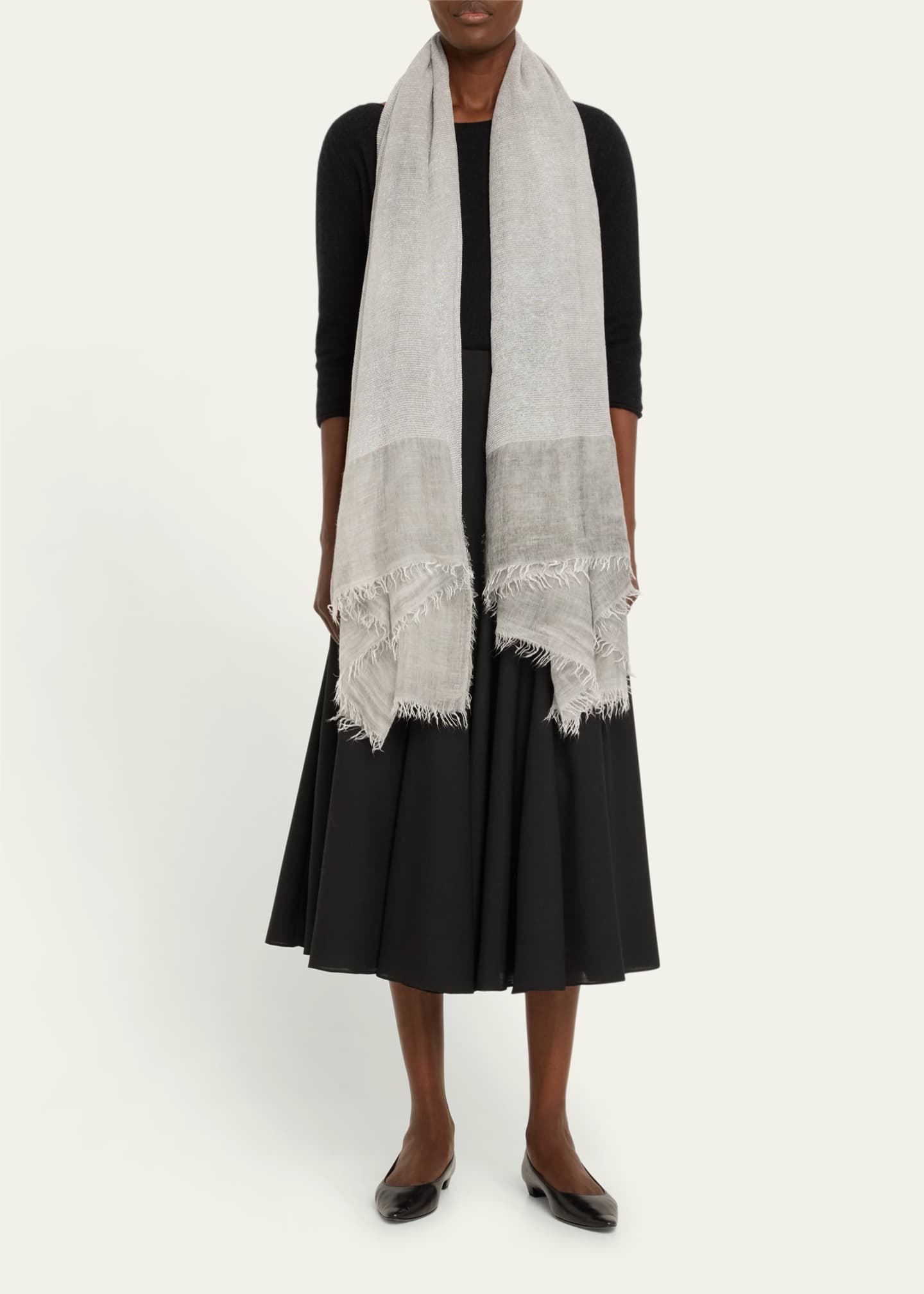Faliero Sarti Florinada Limited Edition Modal-Blend Shawl Image 2 of 4