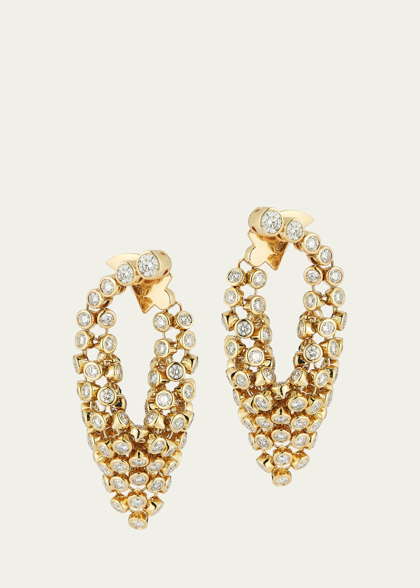 ONDYN Diamond Bias Earrings