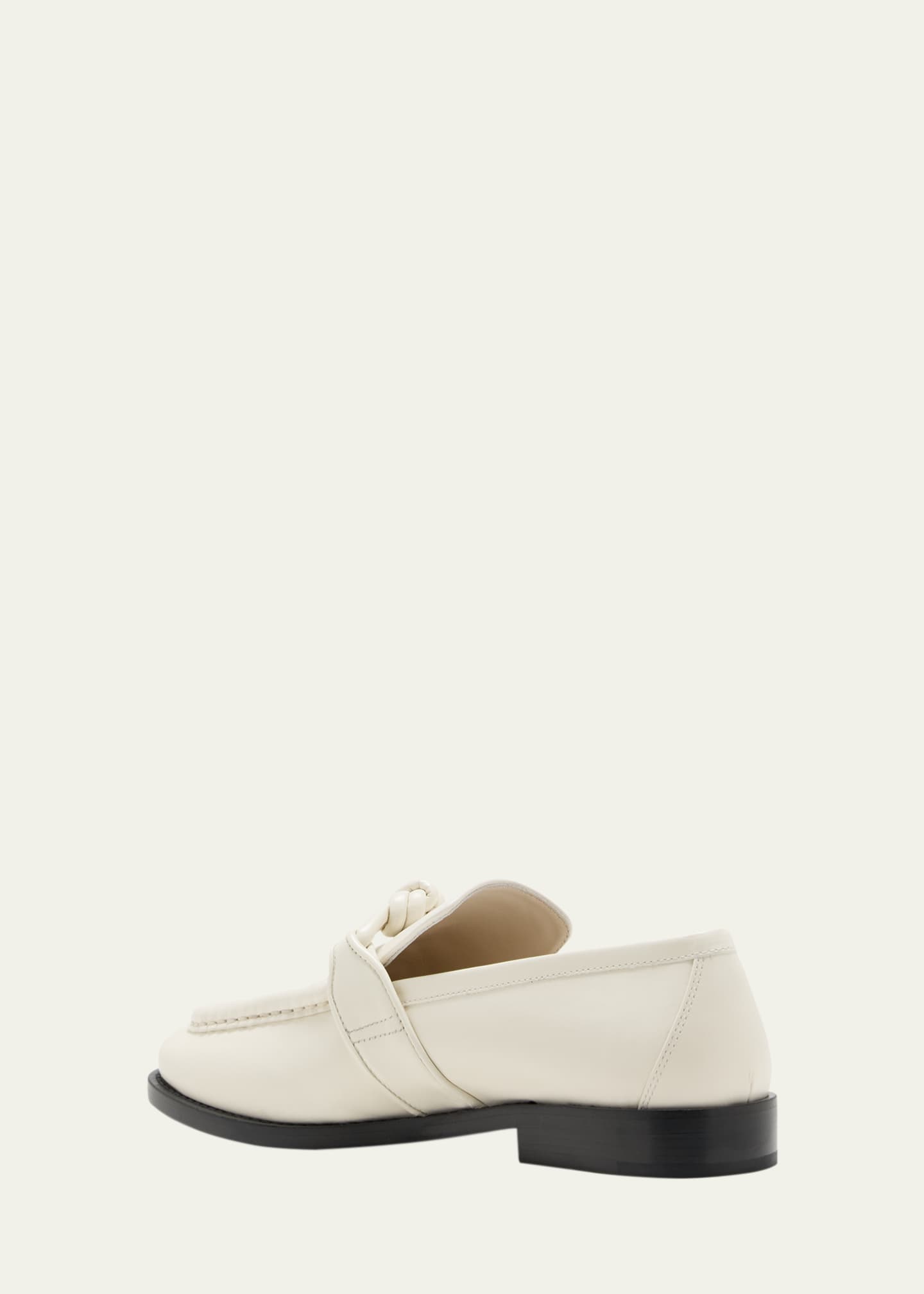 Bottega Veneta Astaire Knot Leather Loafers Image 4 of 5