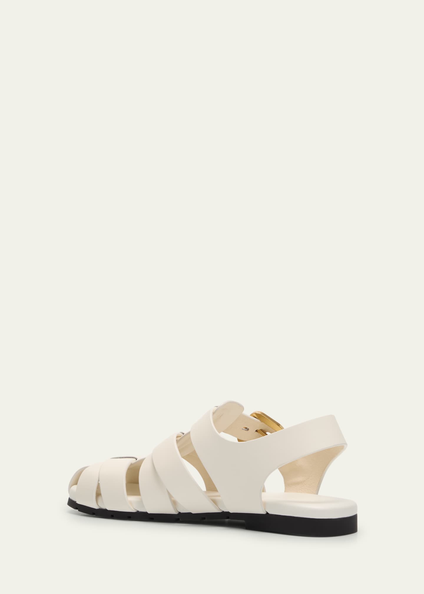 Bottega Veneta Alfie Leather Fisherman Sandals Image 4 of 5