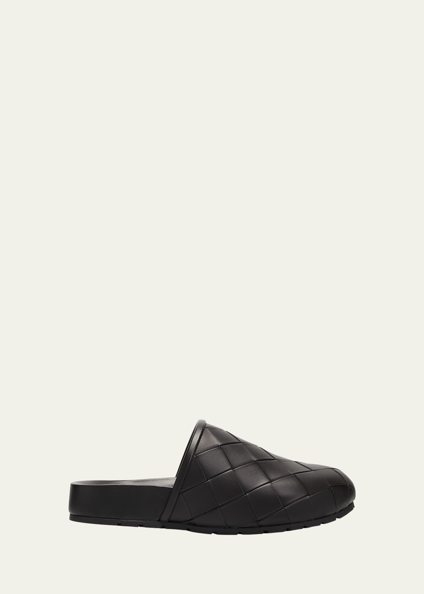 Bottega Veneta Reggie Woven Leather Slipper Mules Image 1 of 5