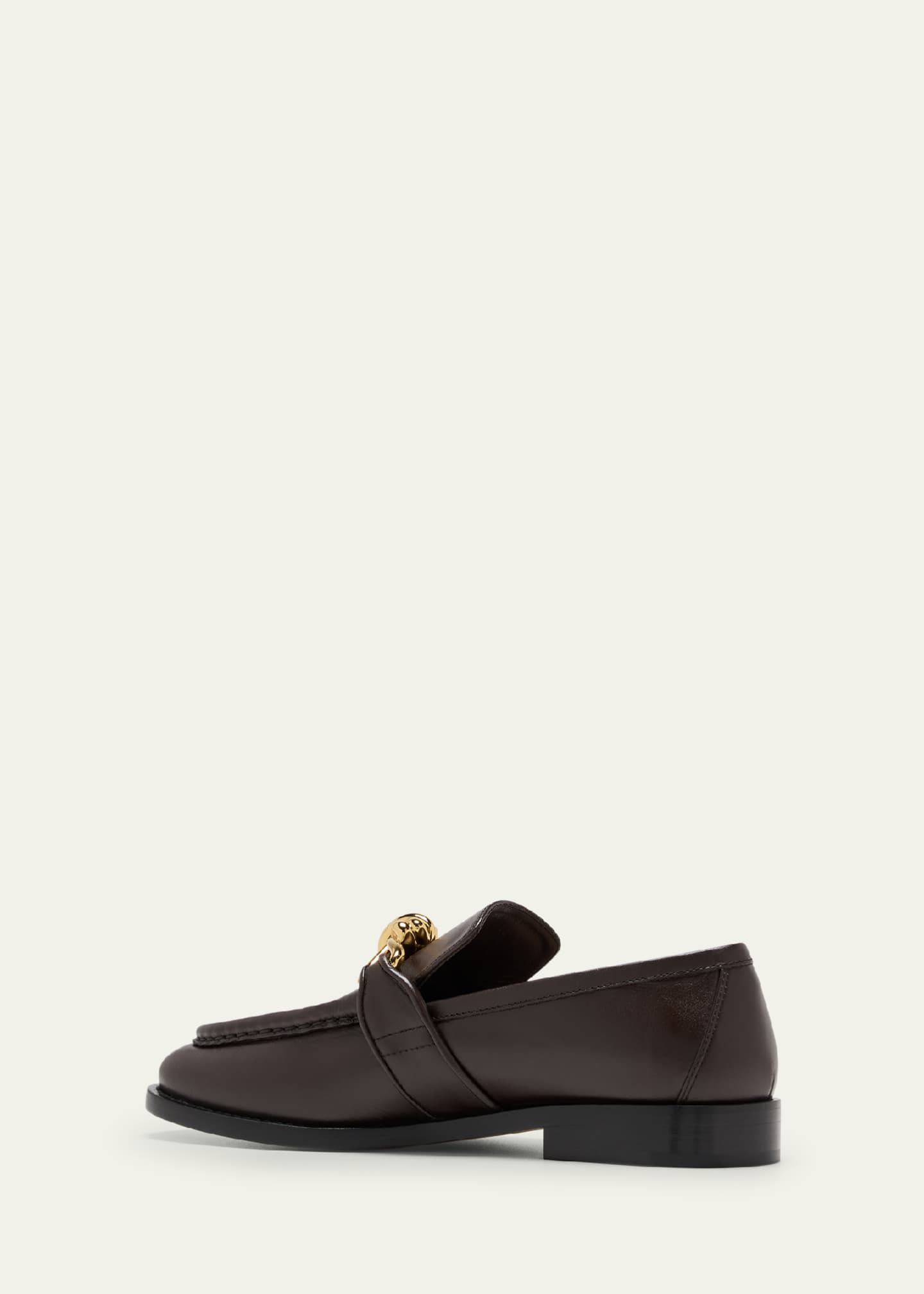 Astaire Metallic Knot Leather Loafers
