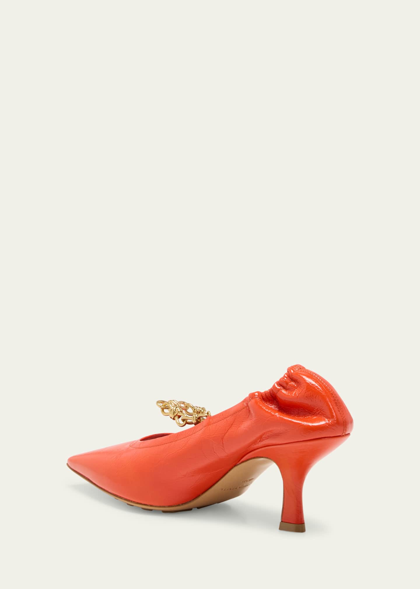 Bottega Veneta Sharp Chain Pumps Image 4 of 6