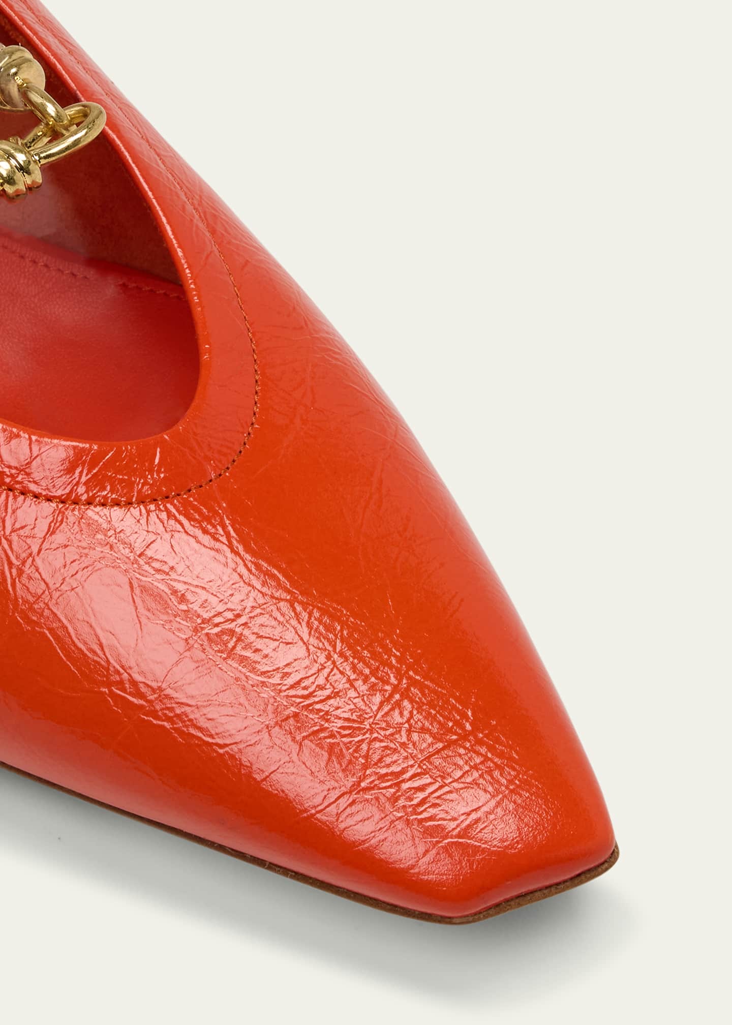 Bottega Veneta Sharp Chain Pumps Image 5 of 6